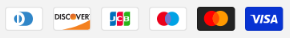 Accepted payment methods: Diners Club, Discover, JCB, Maestro, Mastercard and Visa