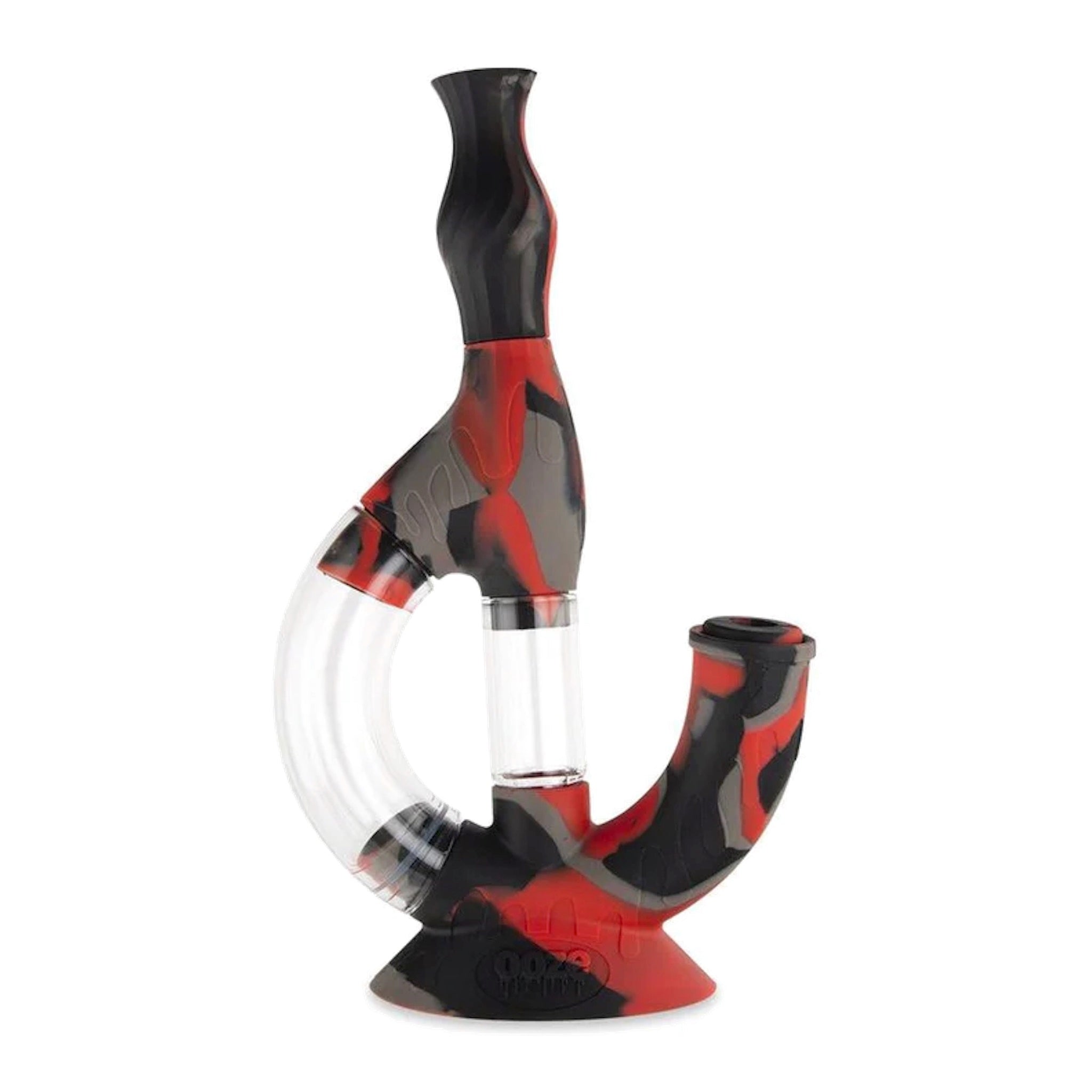 Ooze Echo 4-in-1 Silicone Water Pipe n Nectar Collector - 11in - Image 4