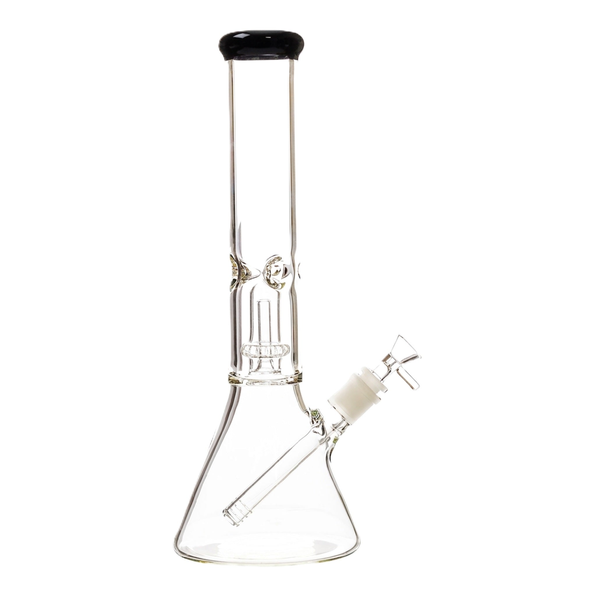 Color Tip Perc Bong - 14in - Image 7
