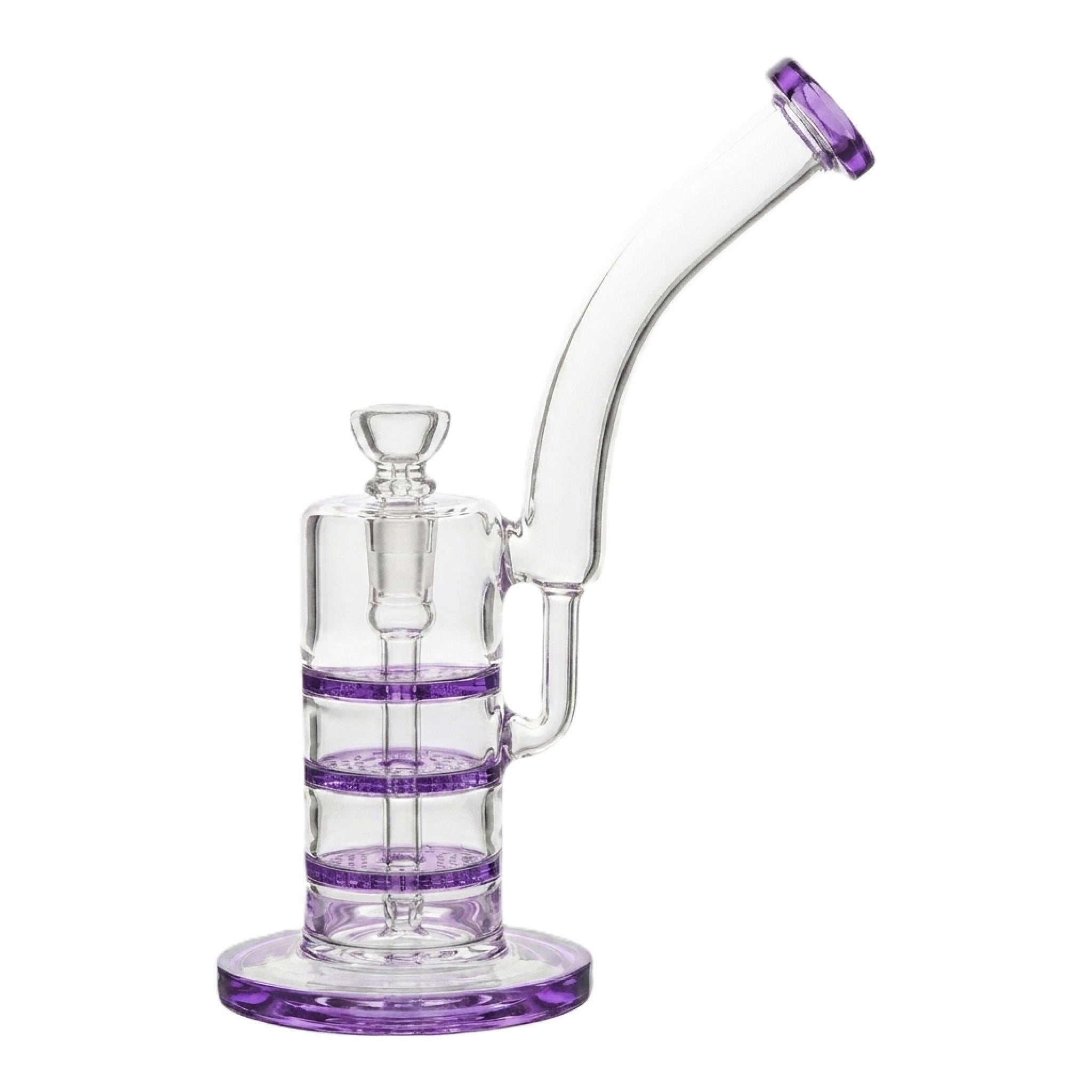 Three Ply Perc Bong - 10in - Image 5