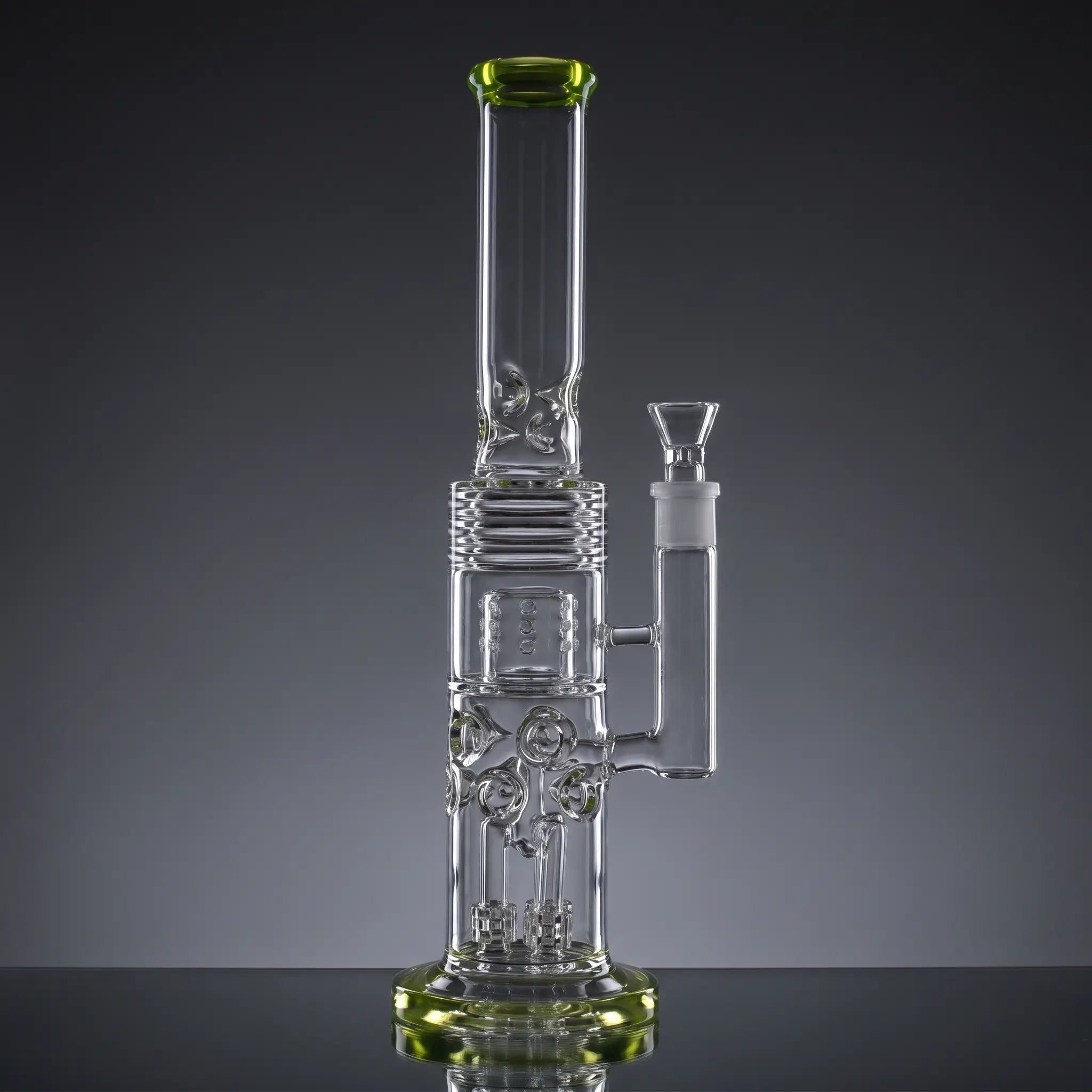 Smokestack Percolator Bong - 15in - Image 2