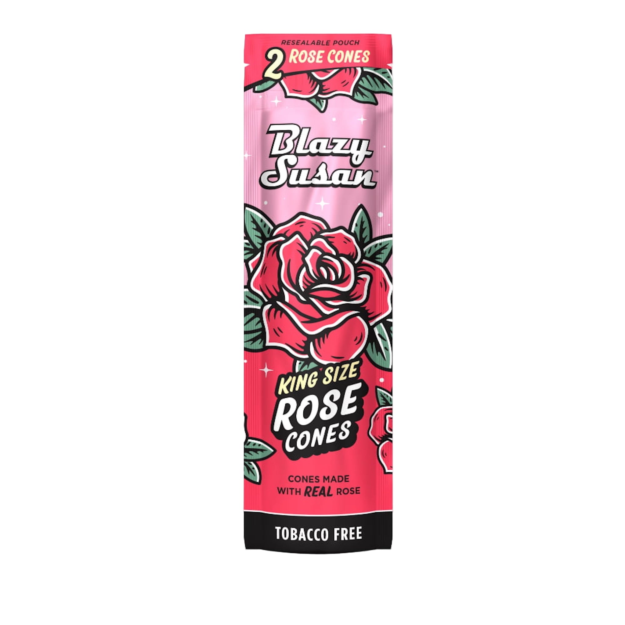 Blazy Susan Rose Cones -2ct