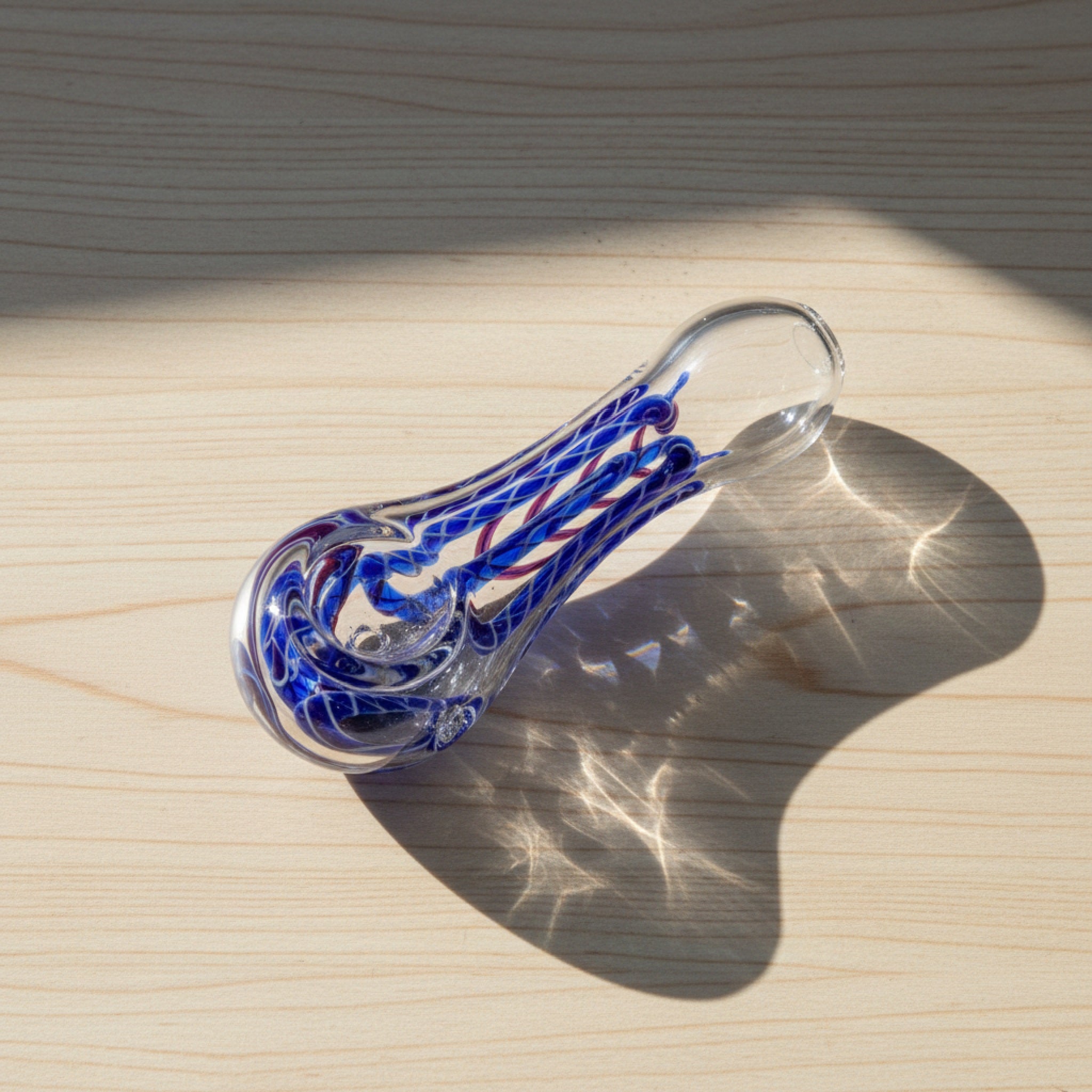 Blue Stripe Pipe - 3in - Image 3