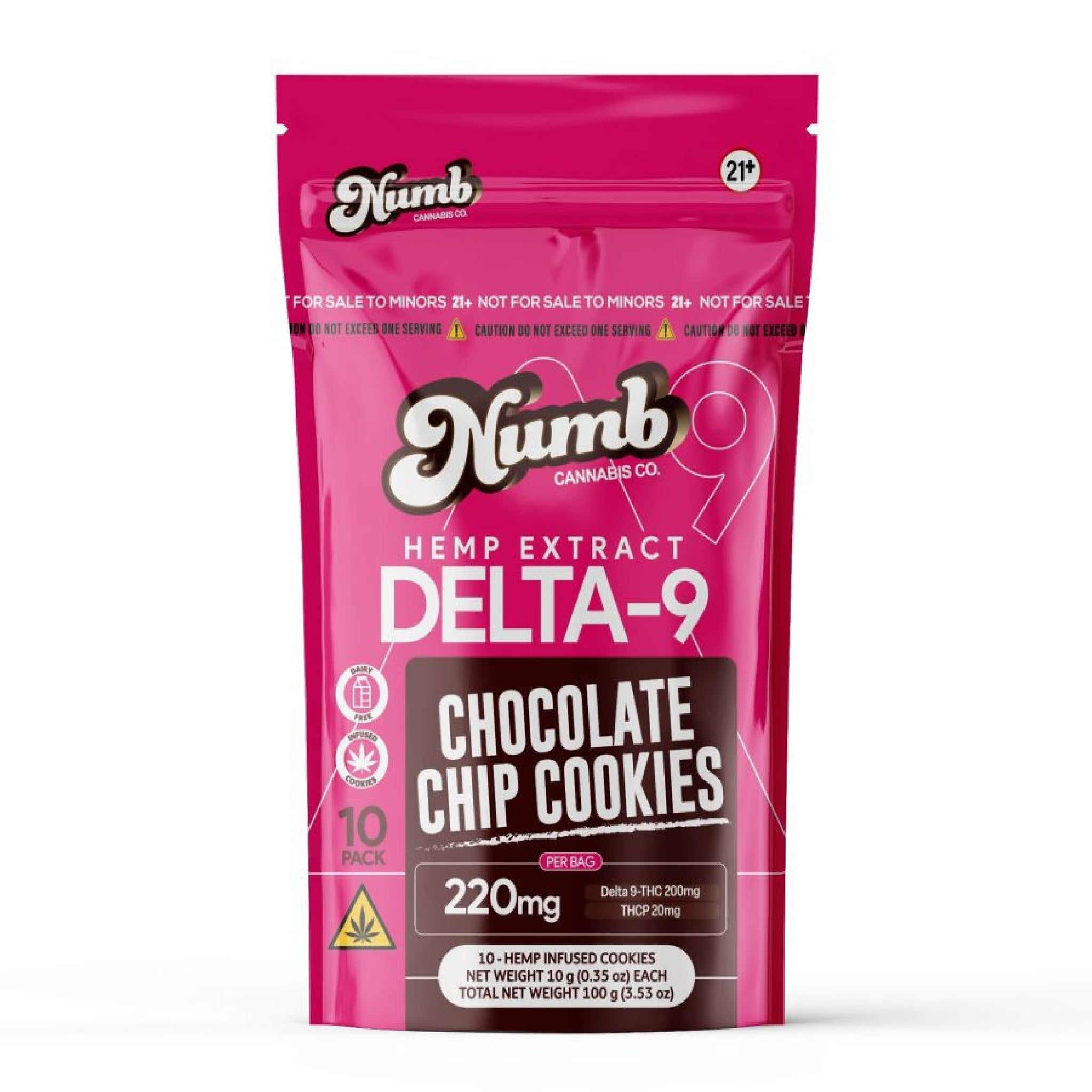 Numb Delta 9 Cookies - 220mg