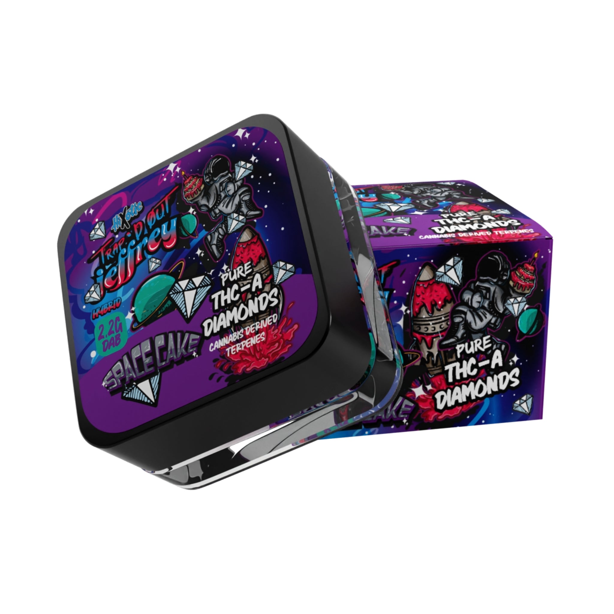 Trapd Out Jeffrey THC-A Dab - 2200mg - Image 4