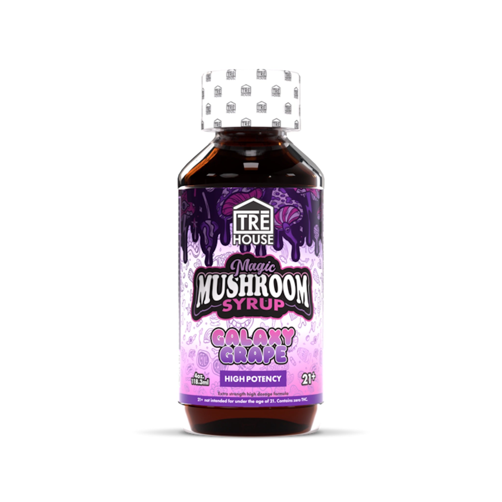 Tre House Magic Mushroom Galaxy Grape Syrup - Image 3