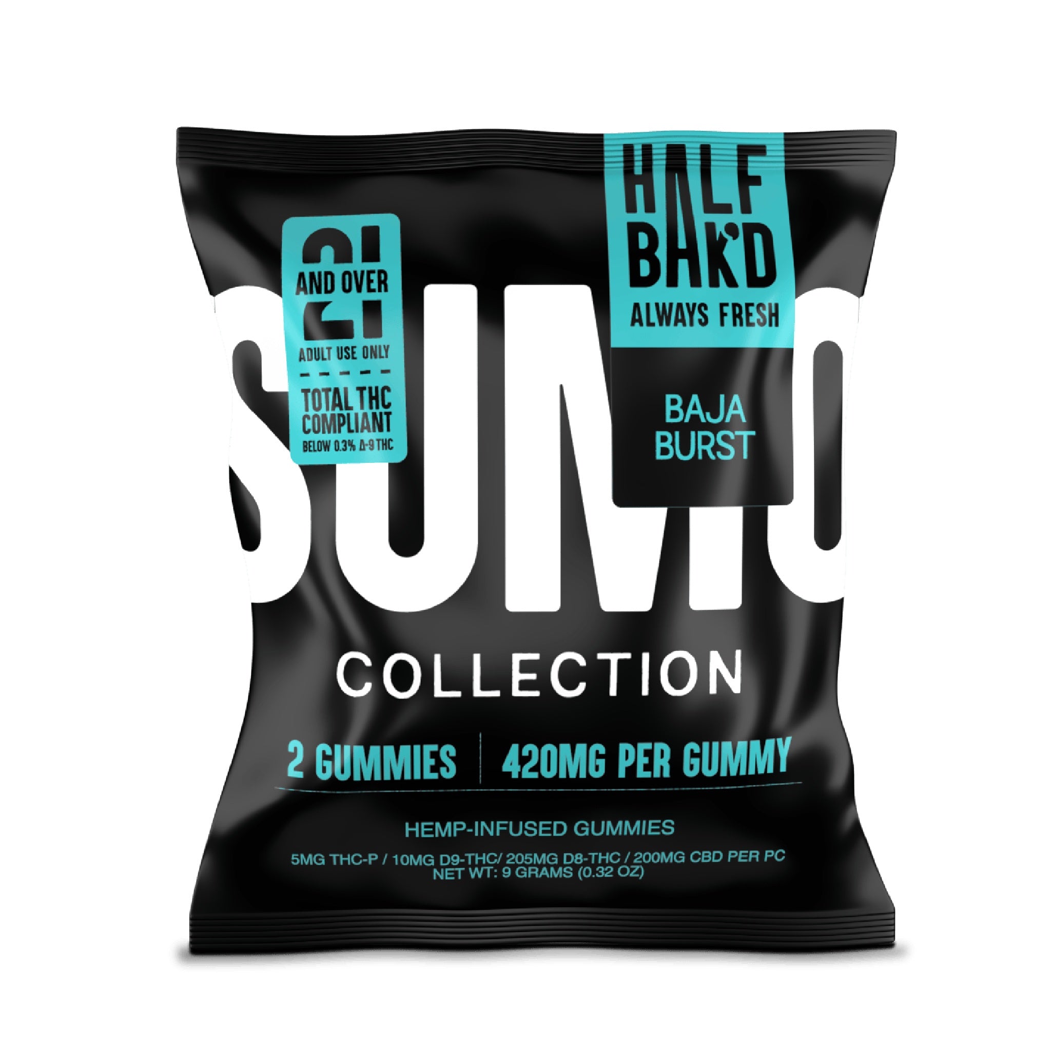 Half Bakd Sumo THC Gummies - 2ct - Image 11