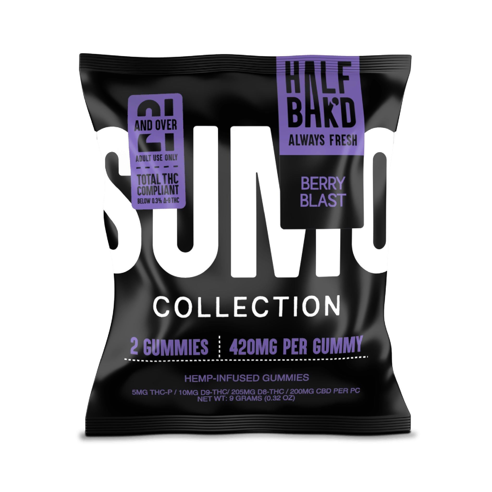Half Bakd Sumo THC Gummies - 2ct - Image 4