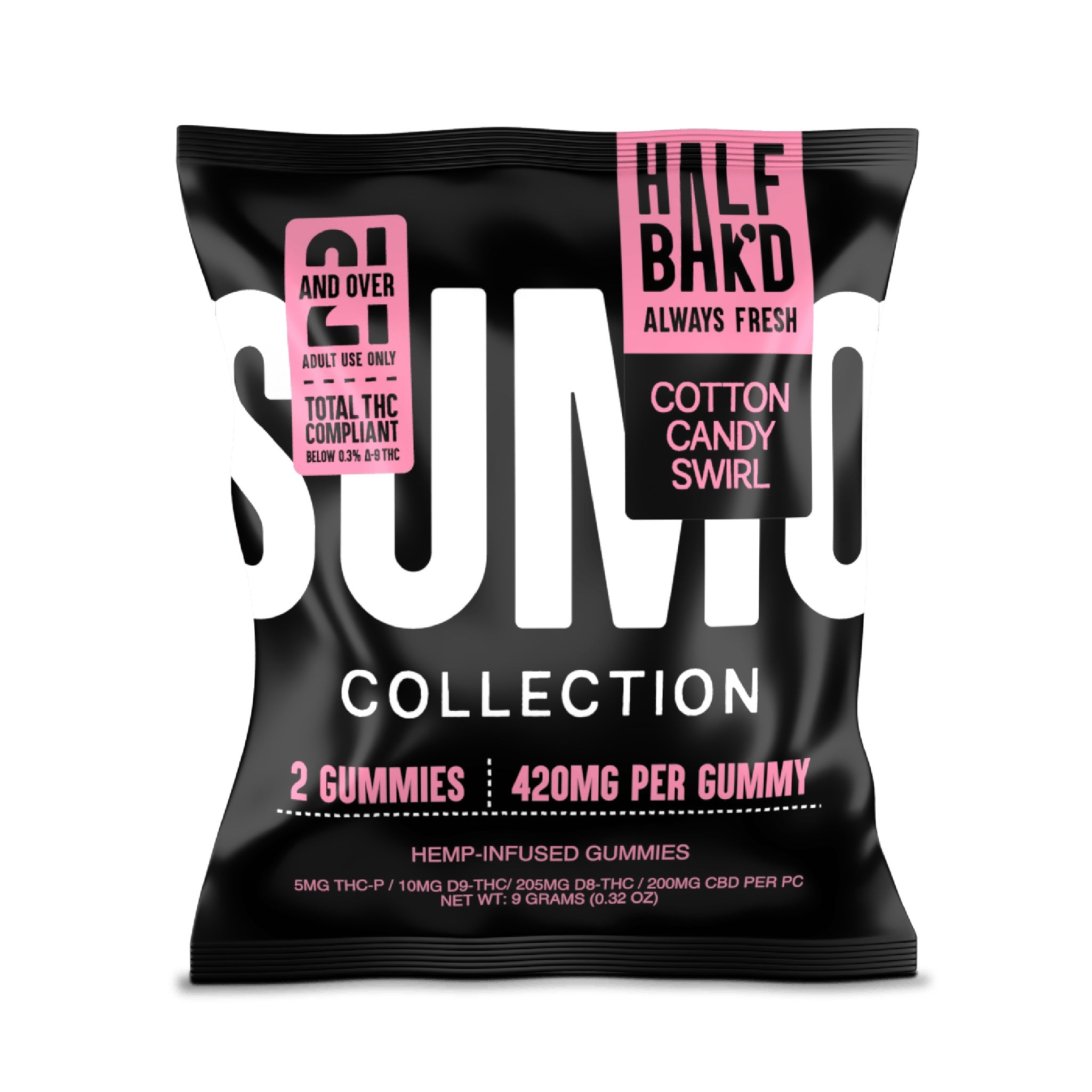 Half Bakd Sumo THC Gummies - 2ct - Image 2