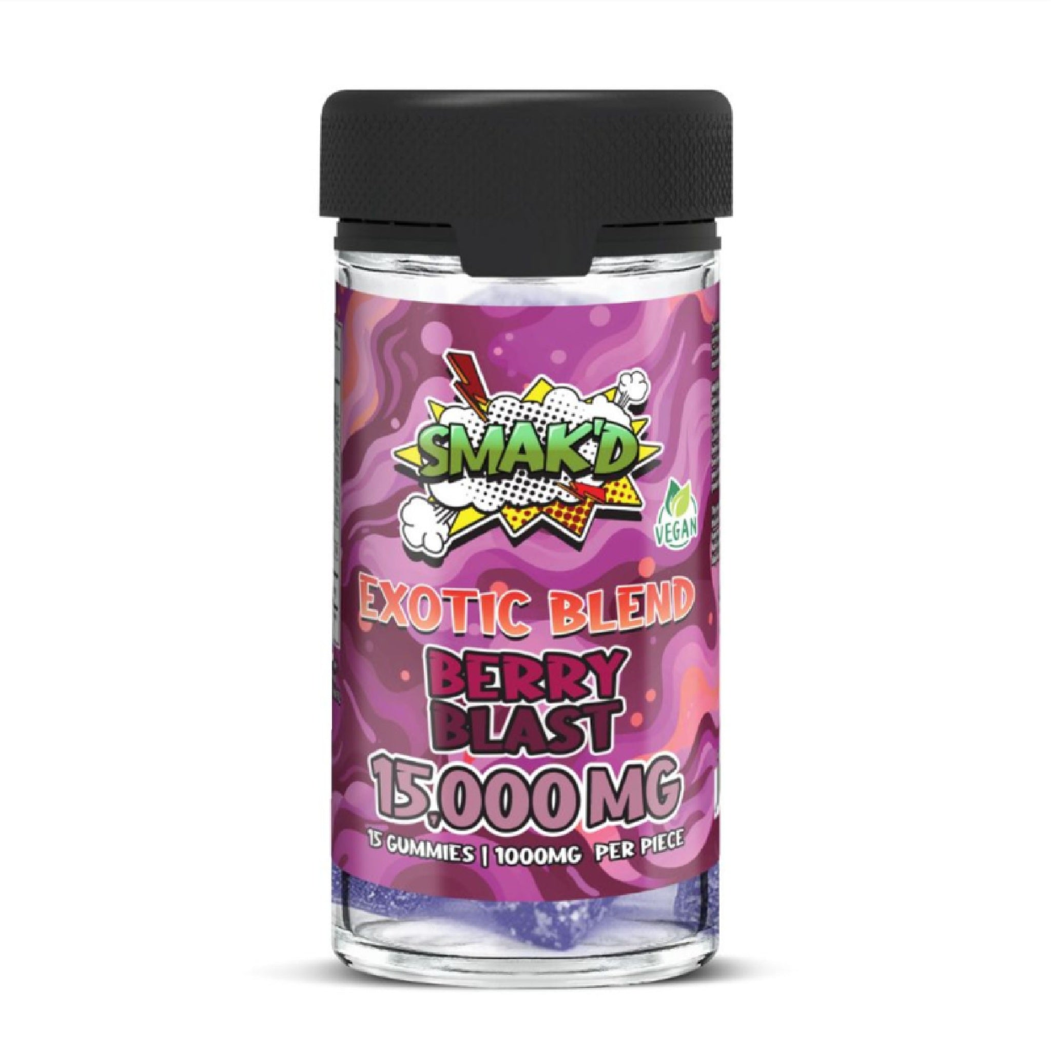 Smakd Exotic Blend Gummies - 15000mg - Image 3