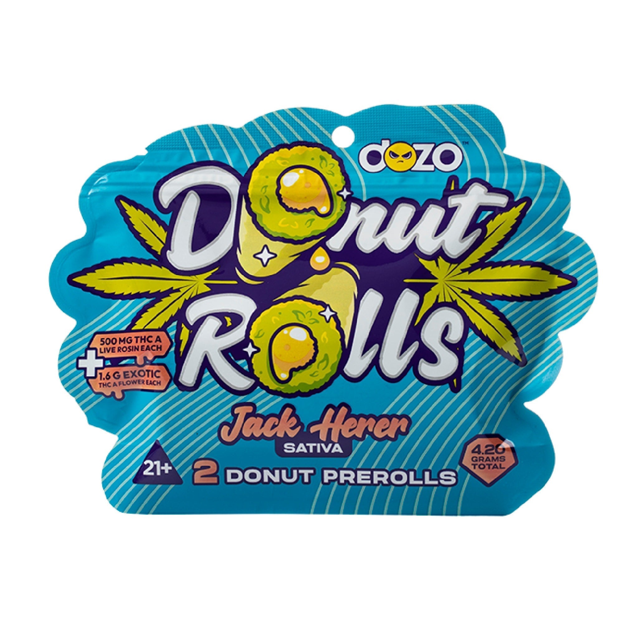 Dozo Donut THC-A Pre-rolls - 4.2g - Image 8