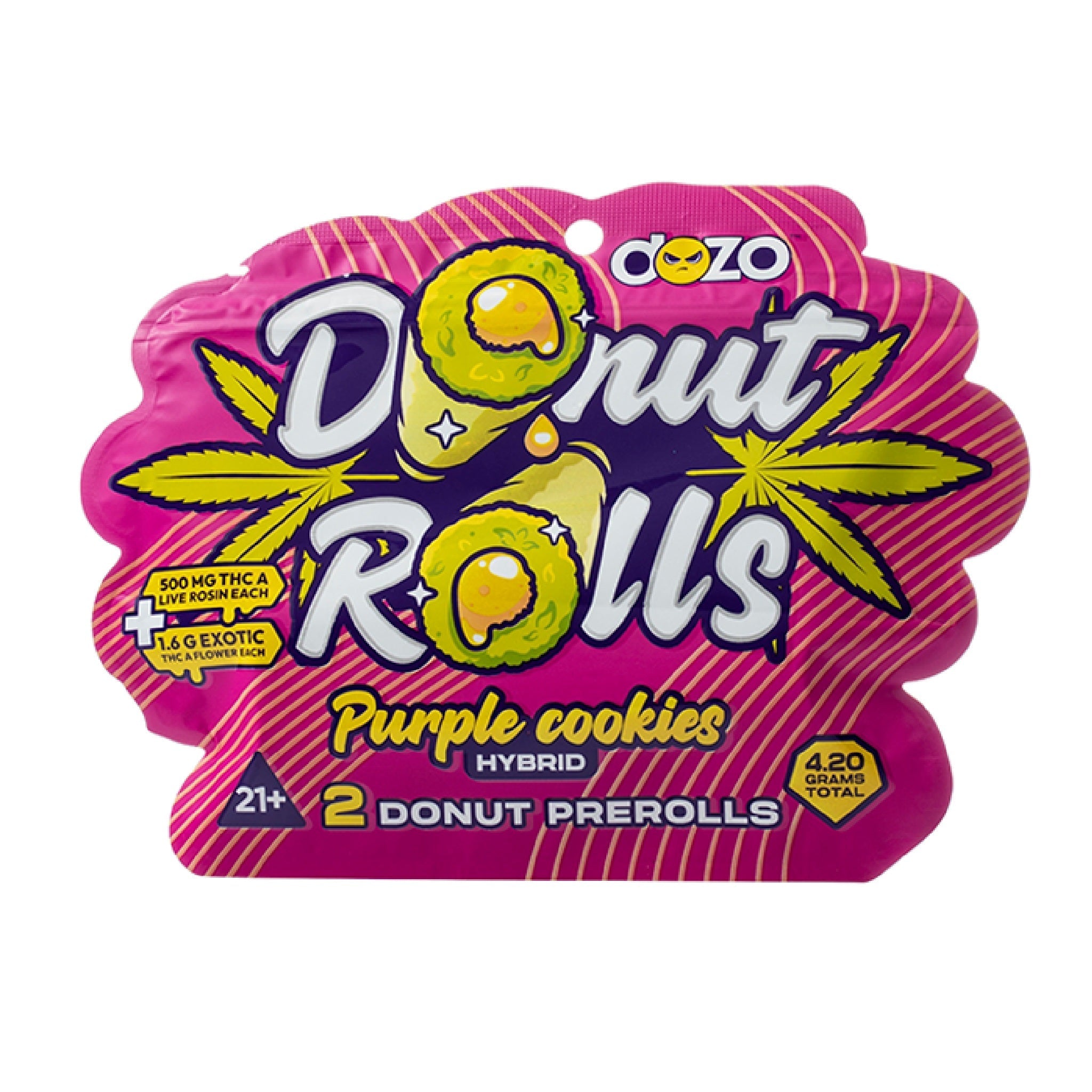 Dozo Donut THC-A Pre-rolls - 4.2g - Image 7