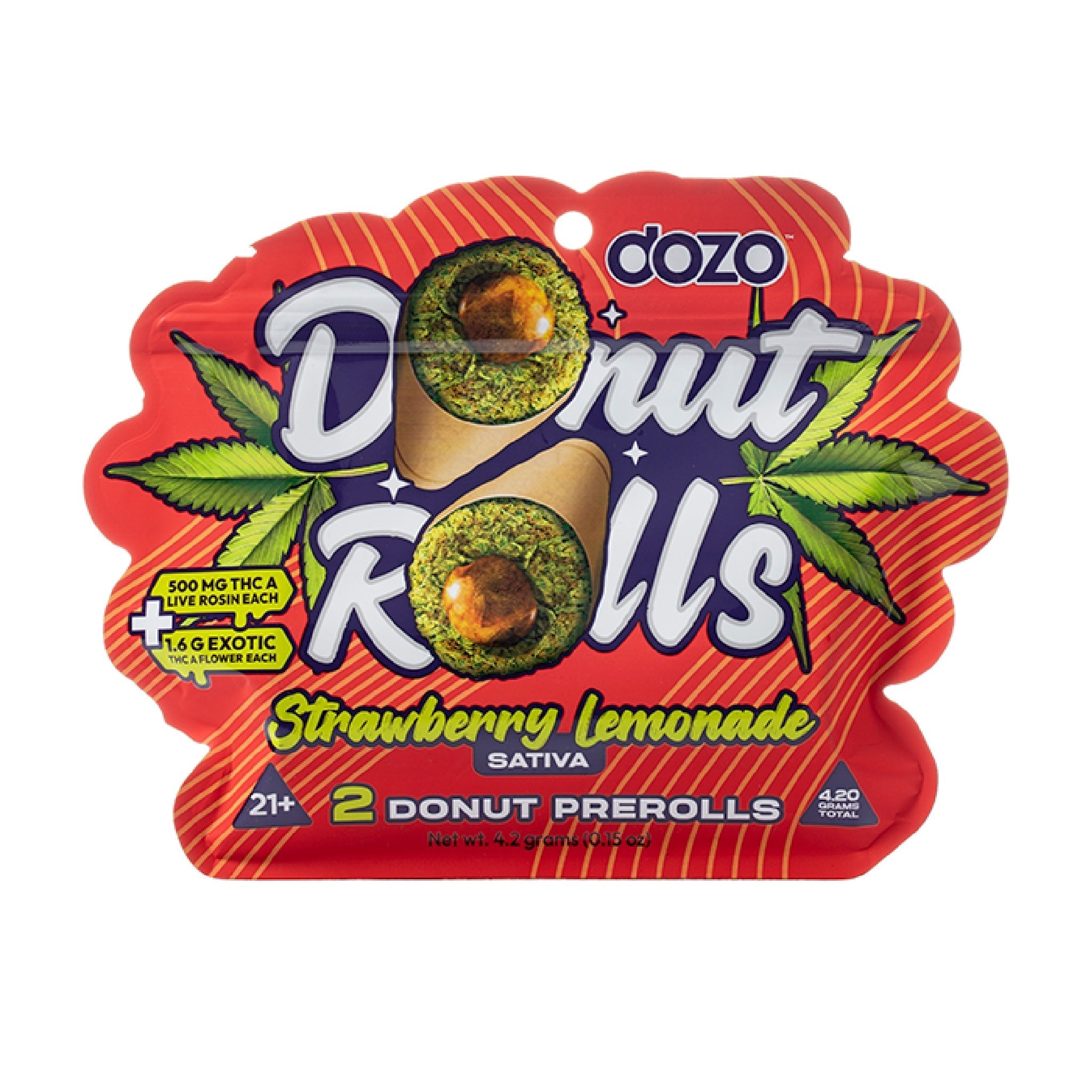 Dozo Donut THC-A Pre-rolls - 4.2g - Image 6
