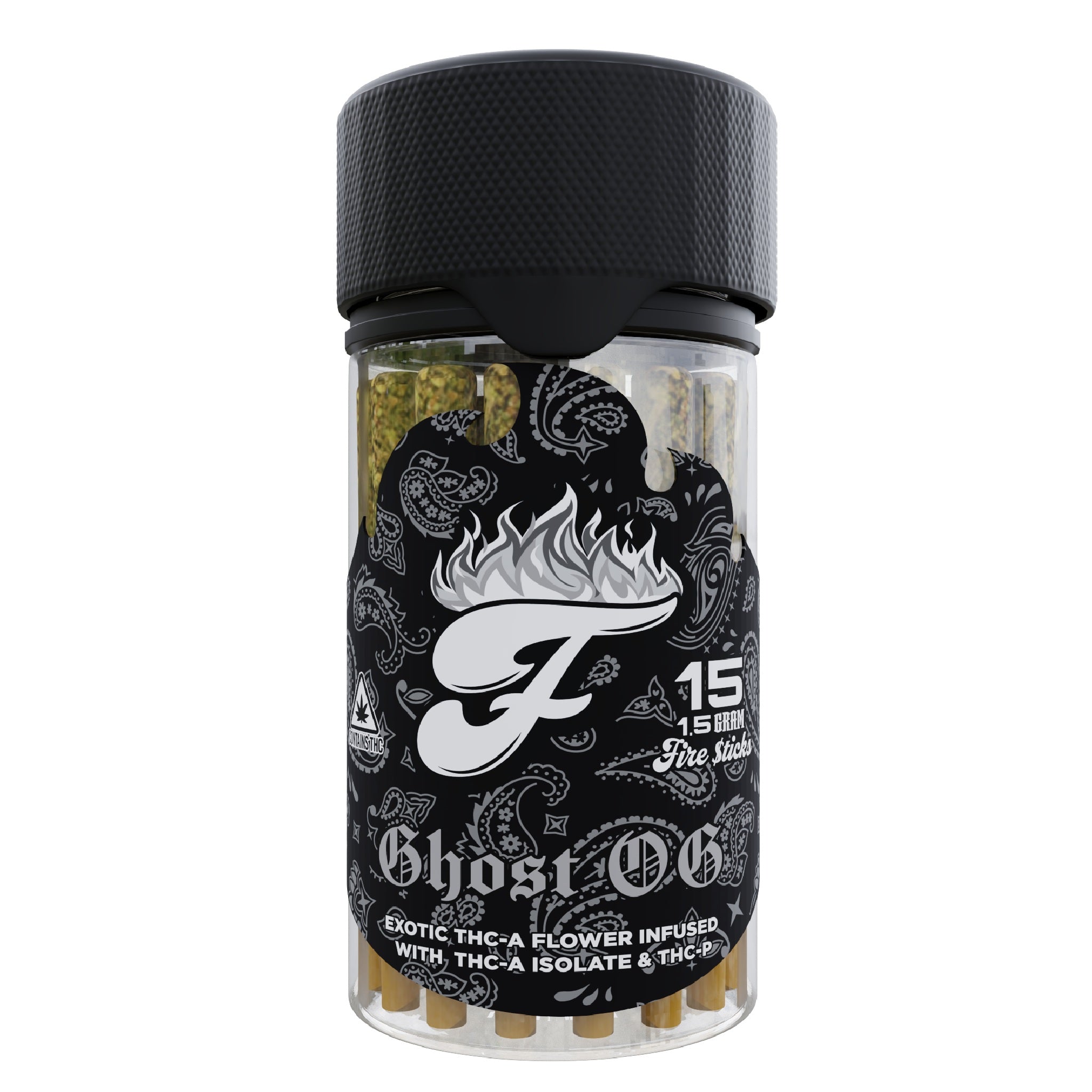 Fuego THC-A + THC-P Pre-Rolls - 15ct - Image 2