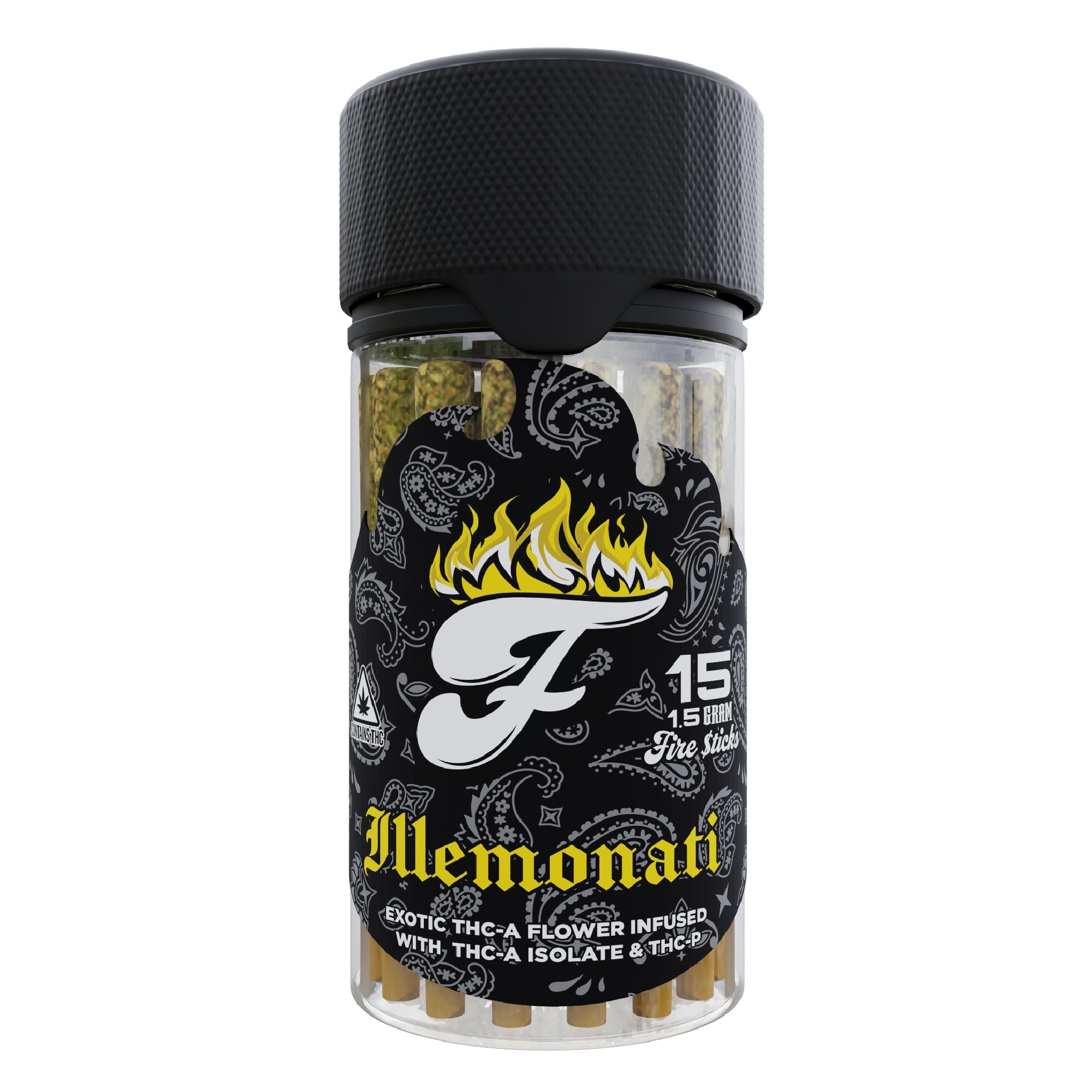 Fuego THC-A + THC-P Pre-Rolls - 15ct - Image 8