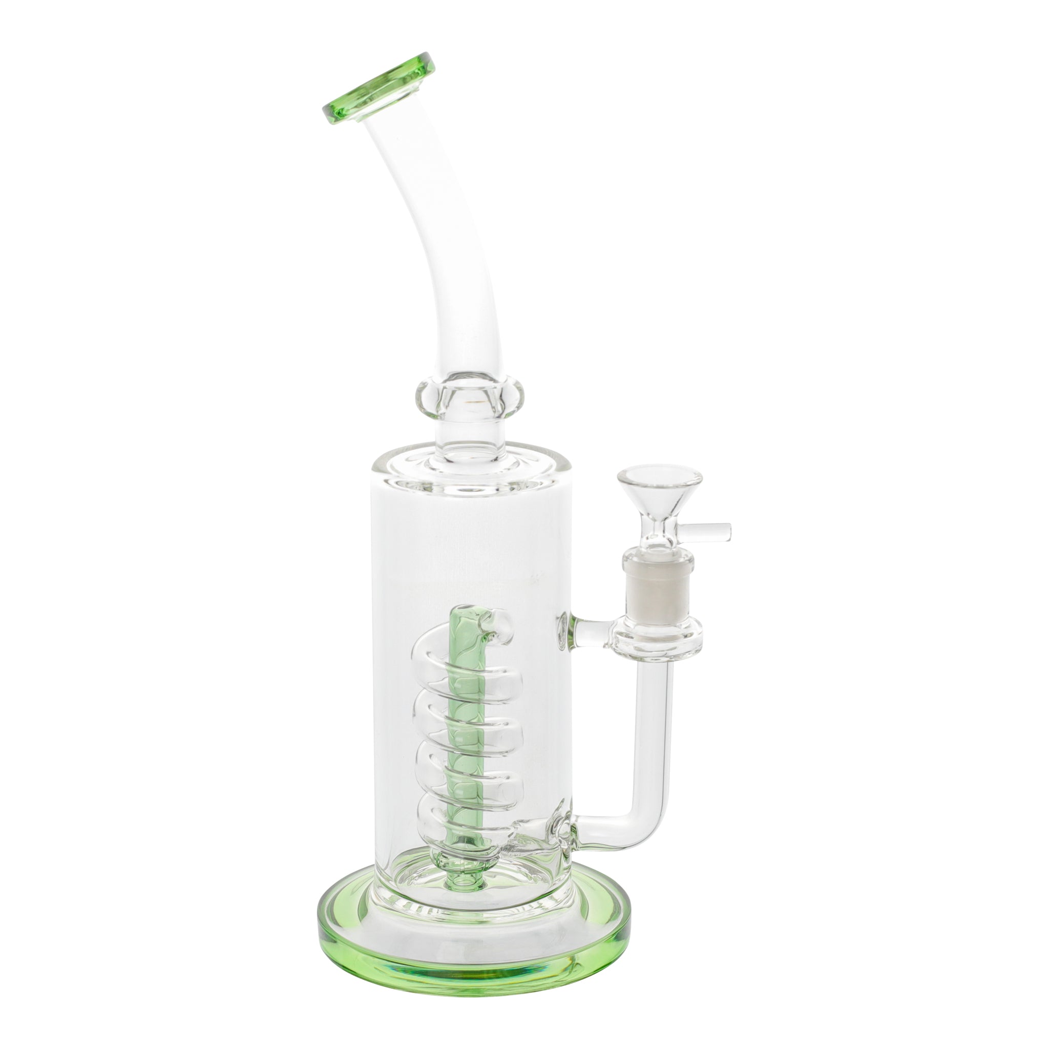 Twisting Helix Perc Bong - 12in - Image 5