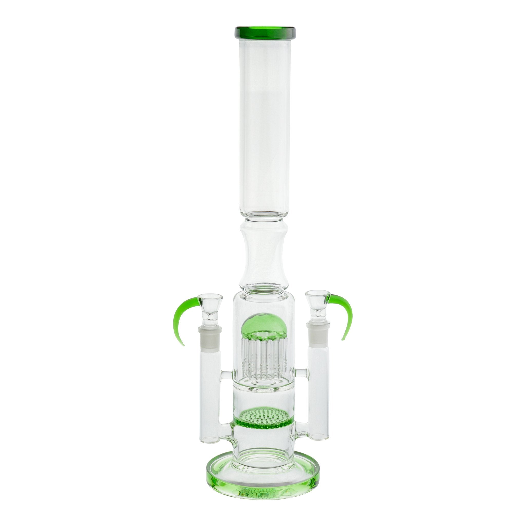 2 Bowl Trophy Bong - 19in