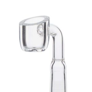 4mm 90 Degree Slanted Quartz Banger - Female