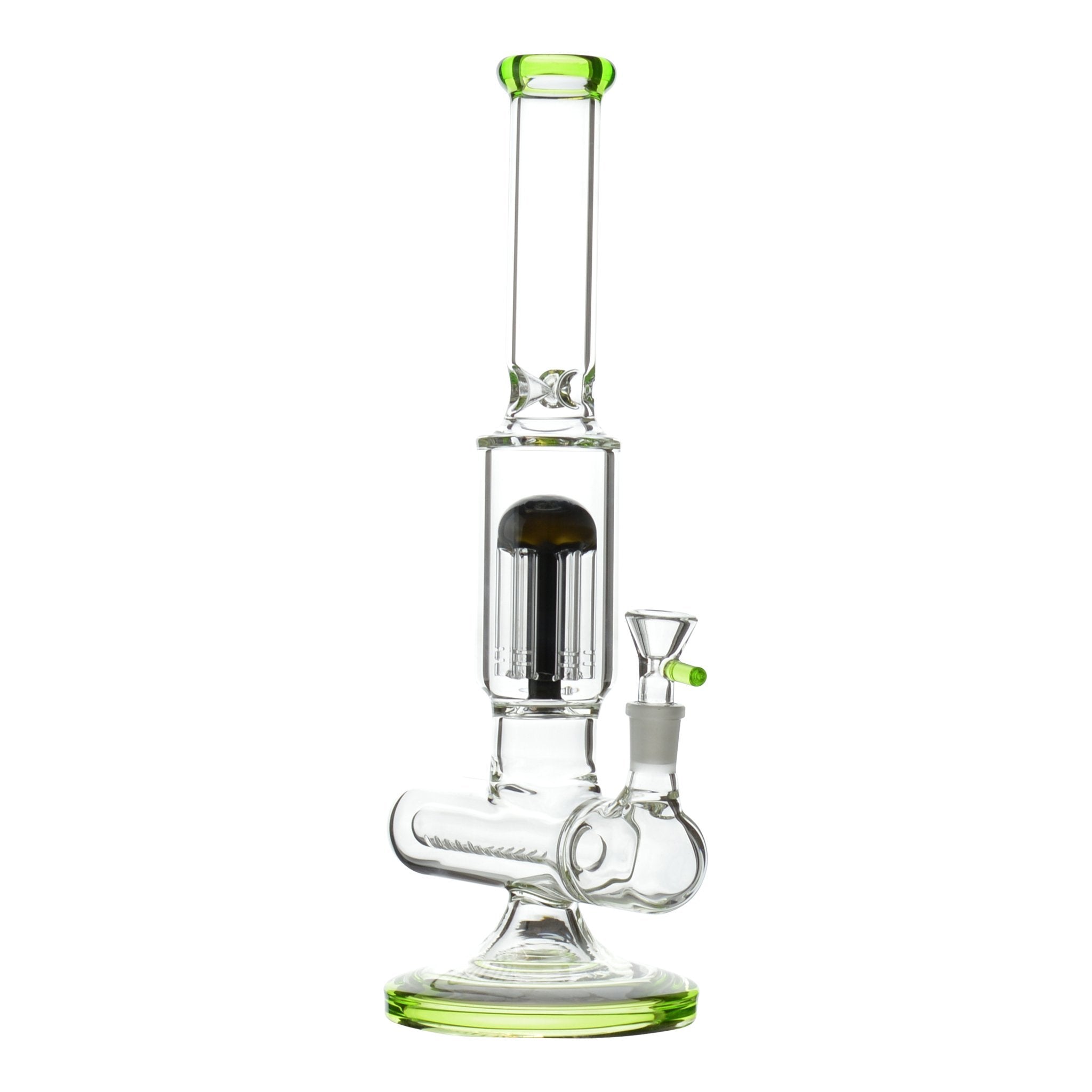 6 Arm Tree Inline Perc Bong - 13in - Image 2