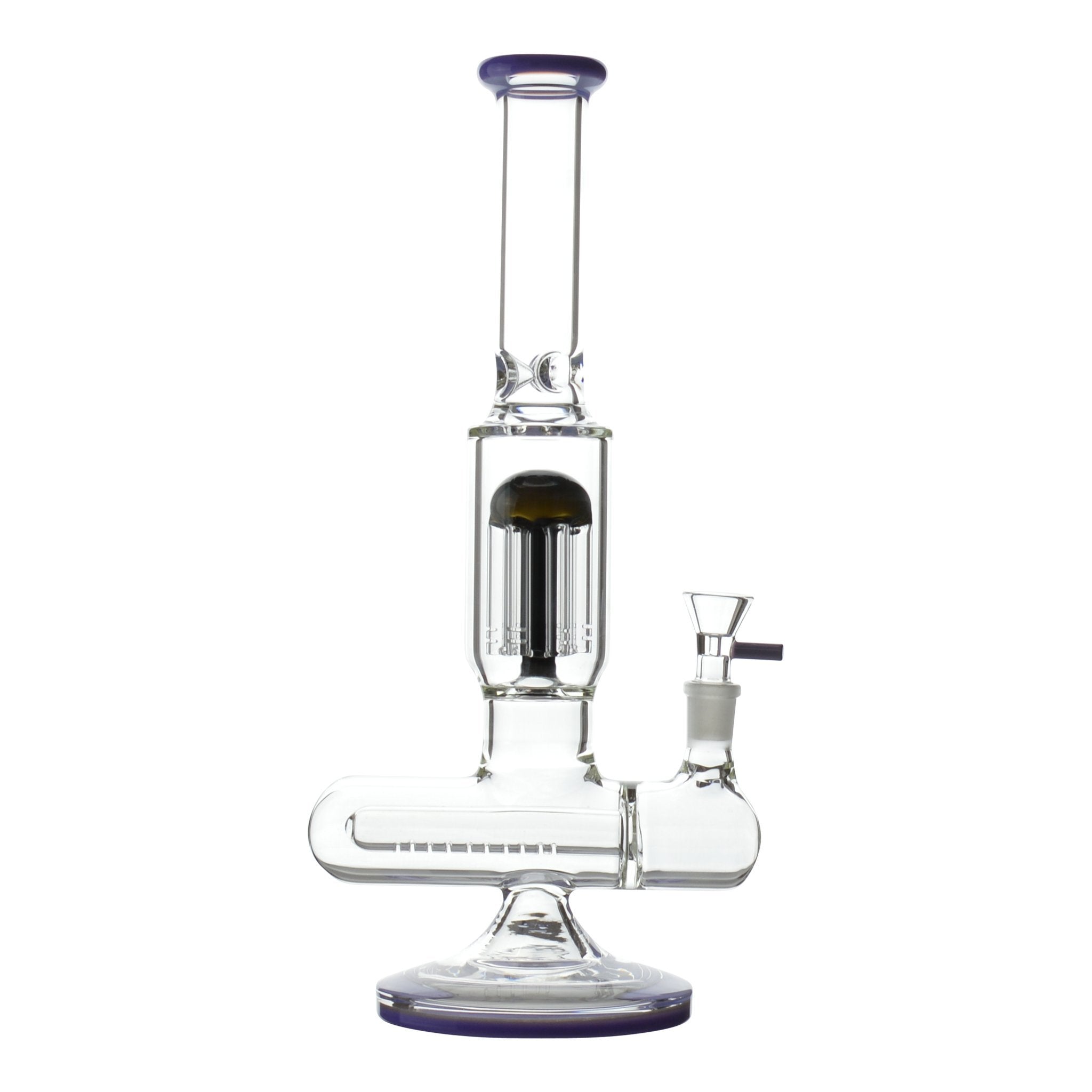 6 Arm Tree Inline Perc Bong - 13in - Image 4