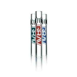 GRAV 9mm Clear Taster - 3in - 2 Pack