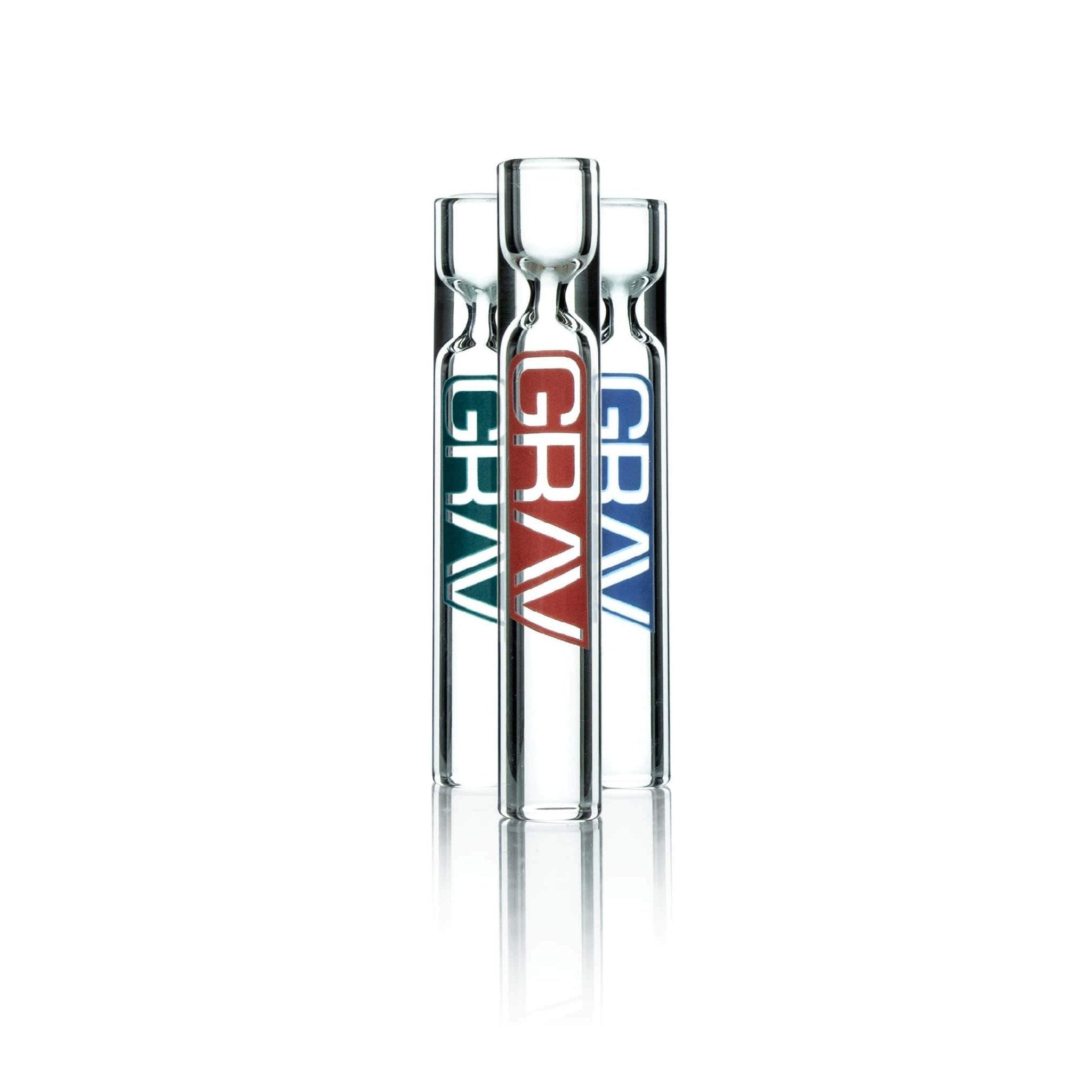 GRAV 9mm Clear Taster - 3in - 2 Pack