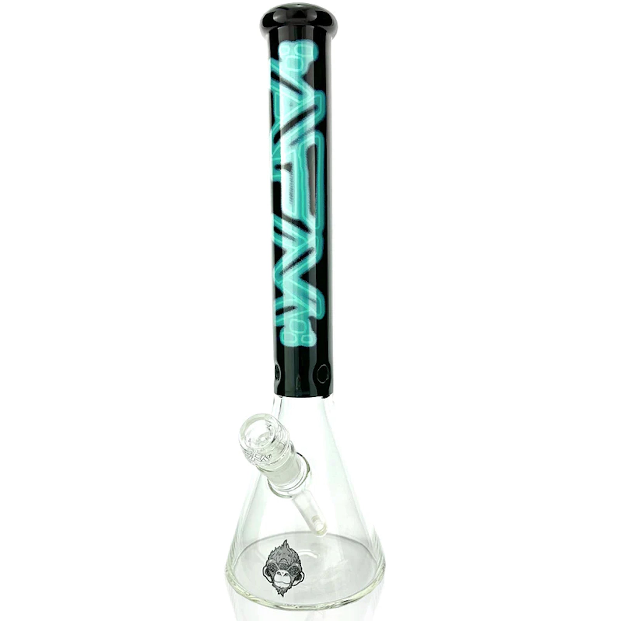 AFM Glass Neon Light Beaker Bong - 16in - Image 2