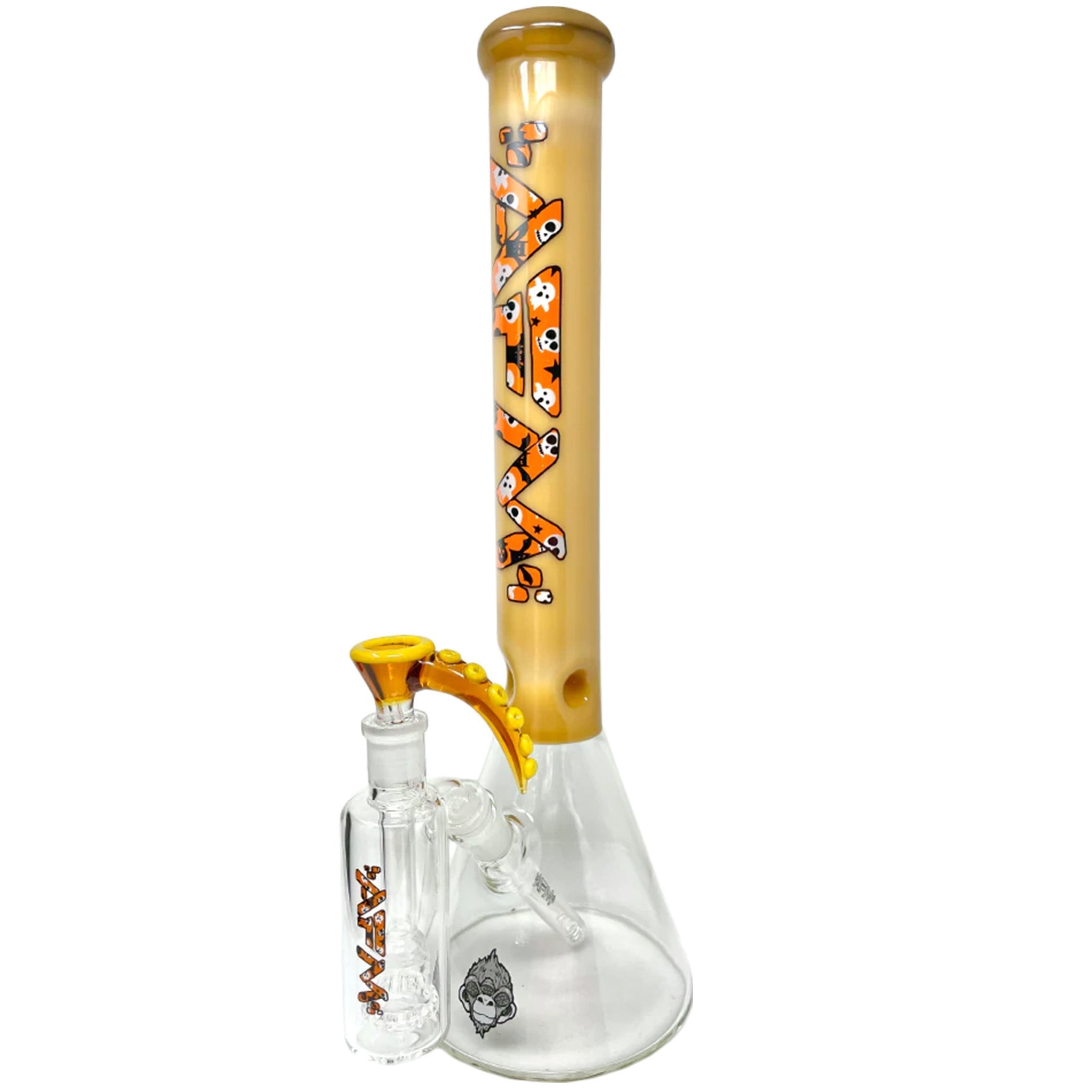 AFM Glass Spooky Beaker Bong - 18in - Image 2