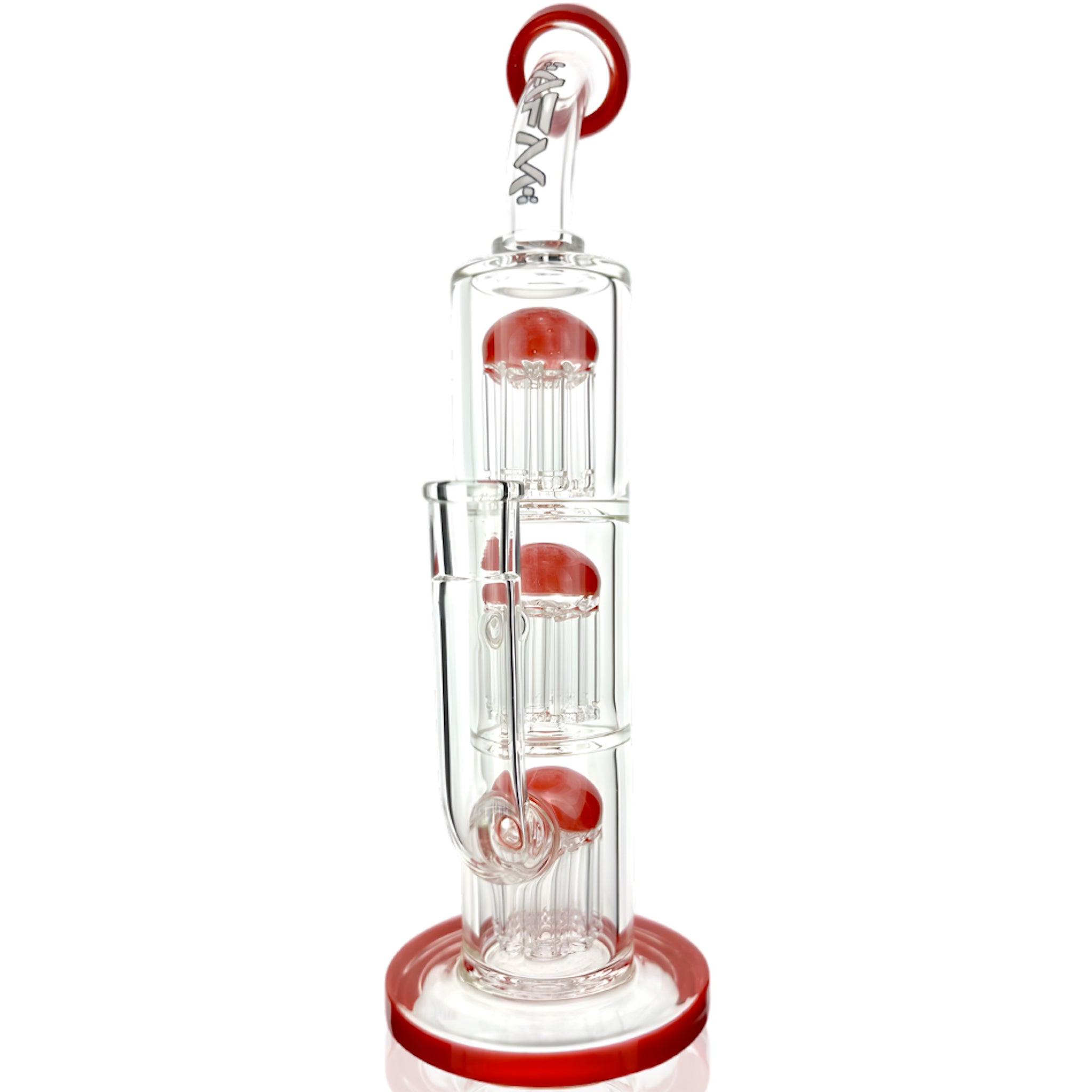 AFM Glass TX093 Three Tree Perc Bong - 12in - Image 2