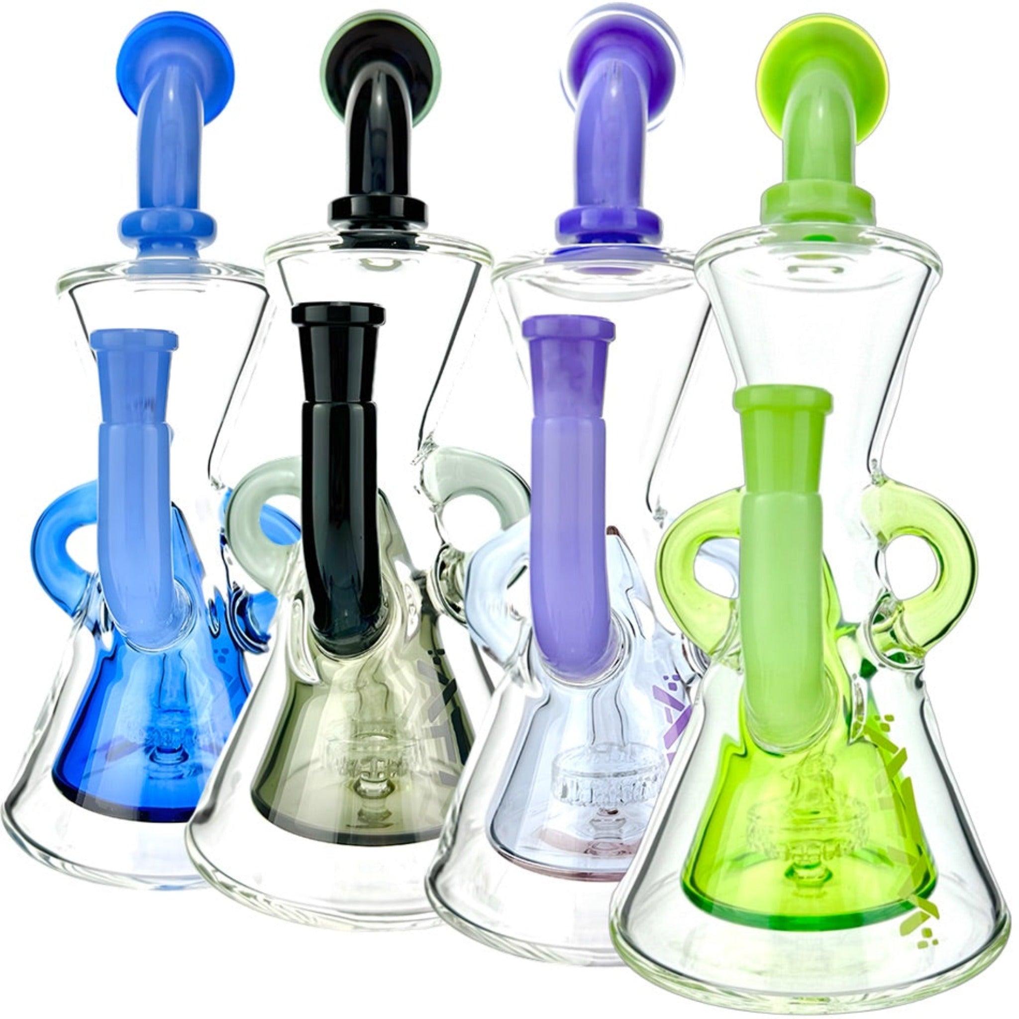 AFM Glass TX106 Recycler Bong - 10in - Image 3