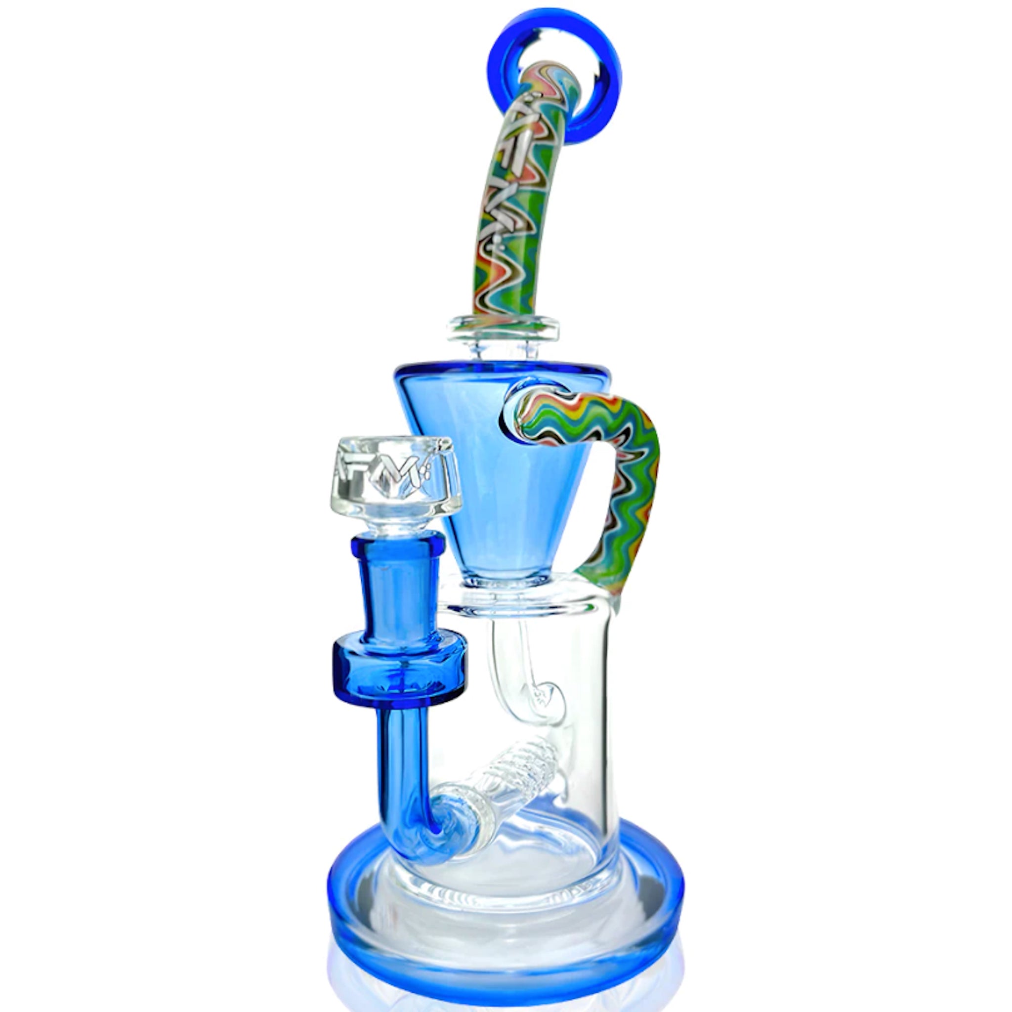 AFM Glass TX617 Recycler Bong - 11in - Image 2