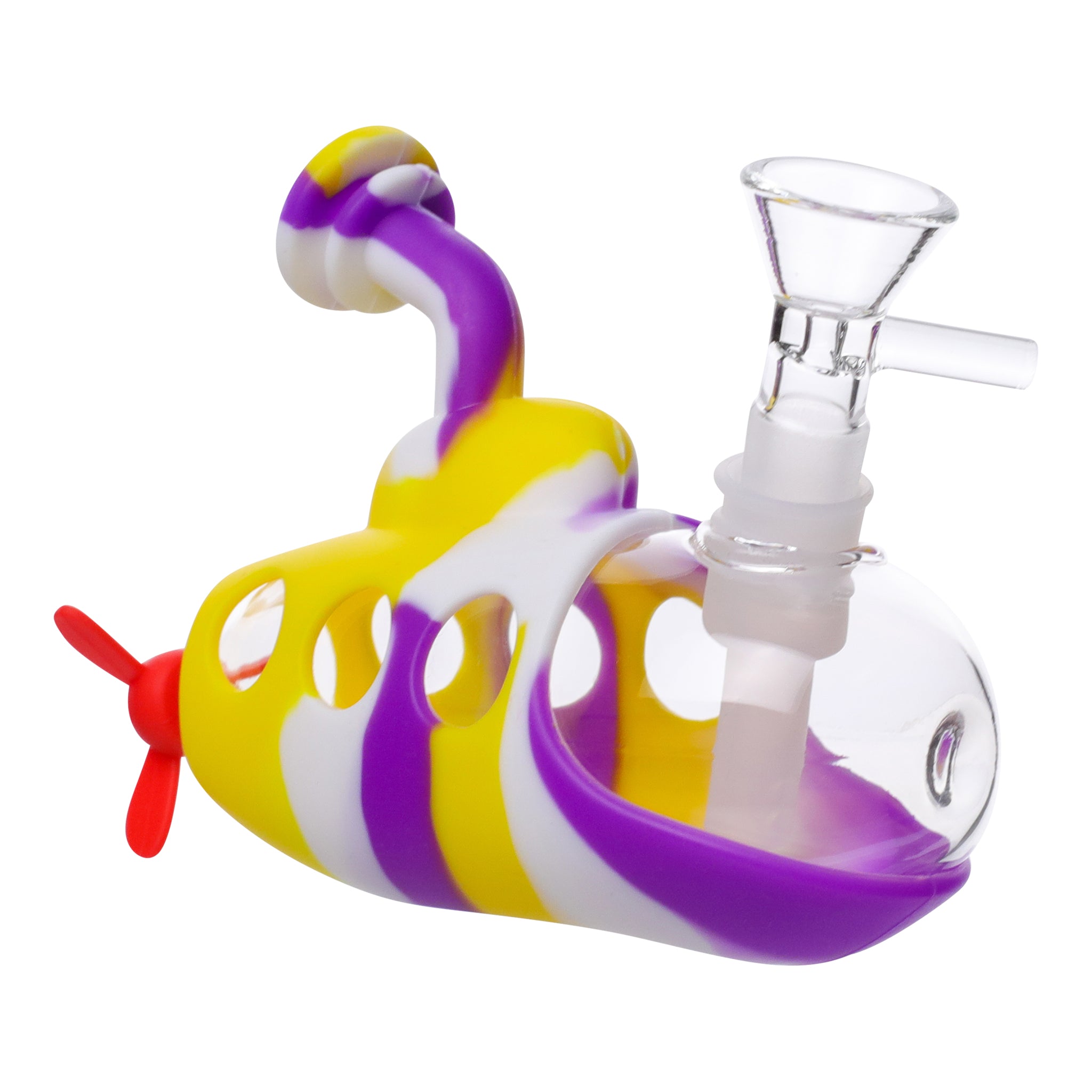 Ahoy Matie Bubbler Bong - 4in - Image 2