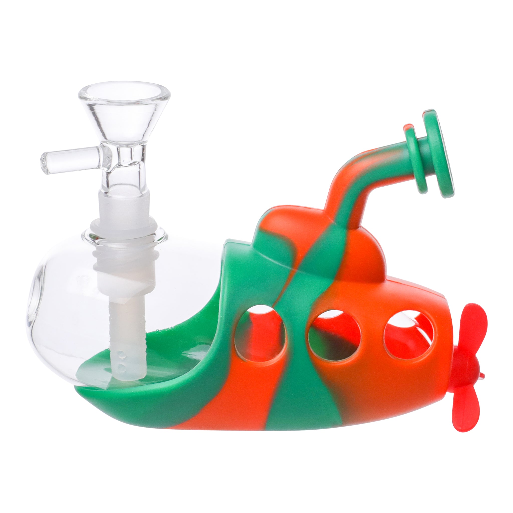 Ahoy Matie Bubbler Bong - 4in - Image 6
