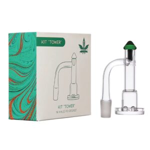 aLeaf Tower Quartz Banger Spinner Kit - 14mm Male