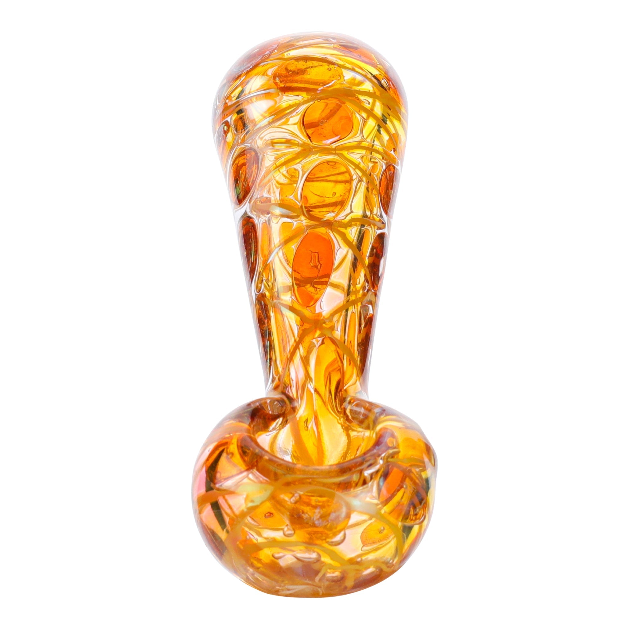 Amber Gold Pipe - 5in - Image 2