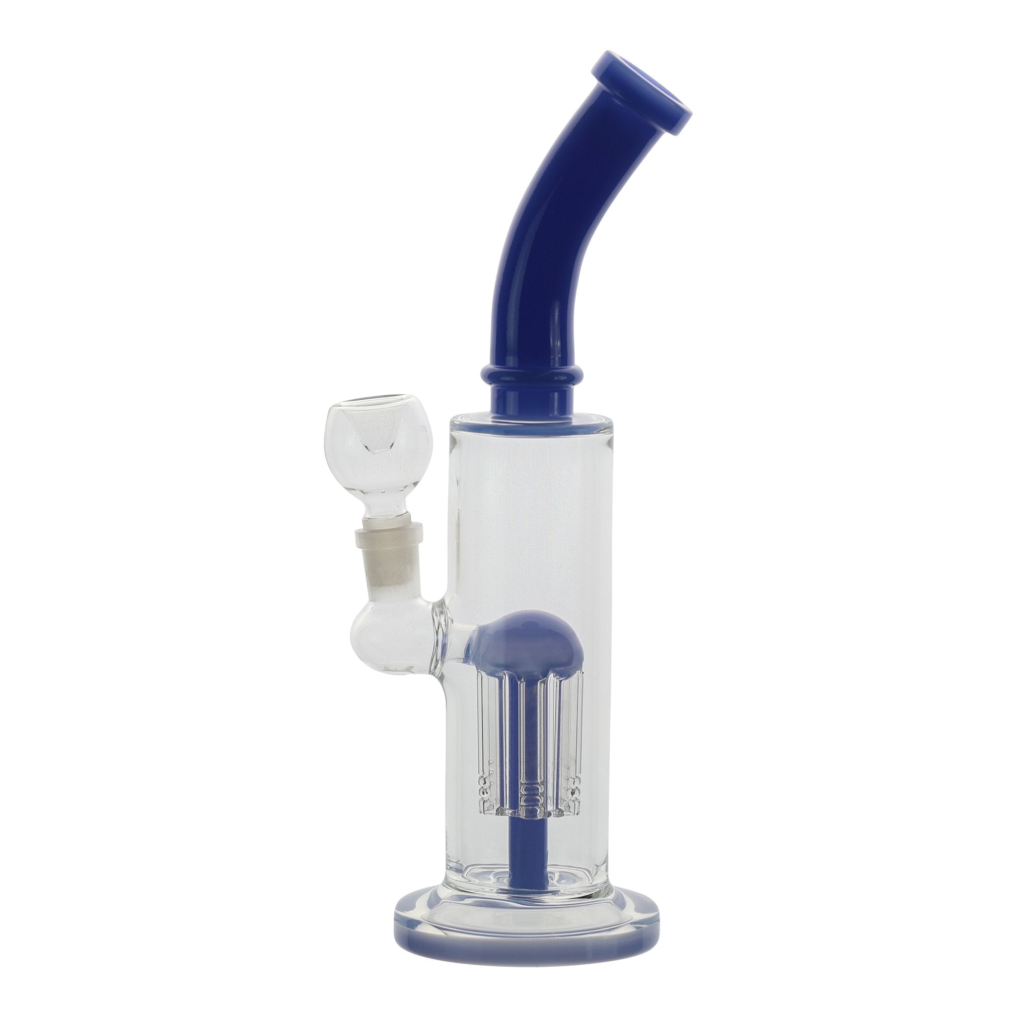 Ambient Colored Single Barrel Bong - 11 inches - Image 3