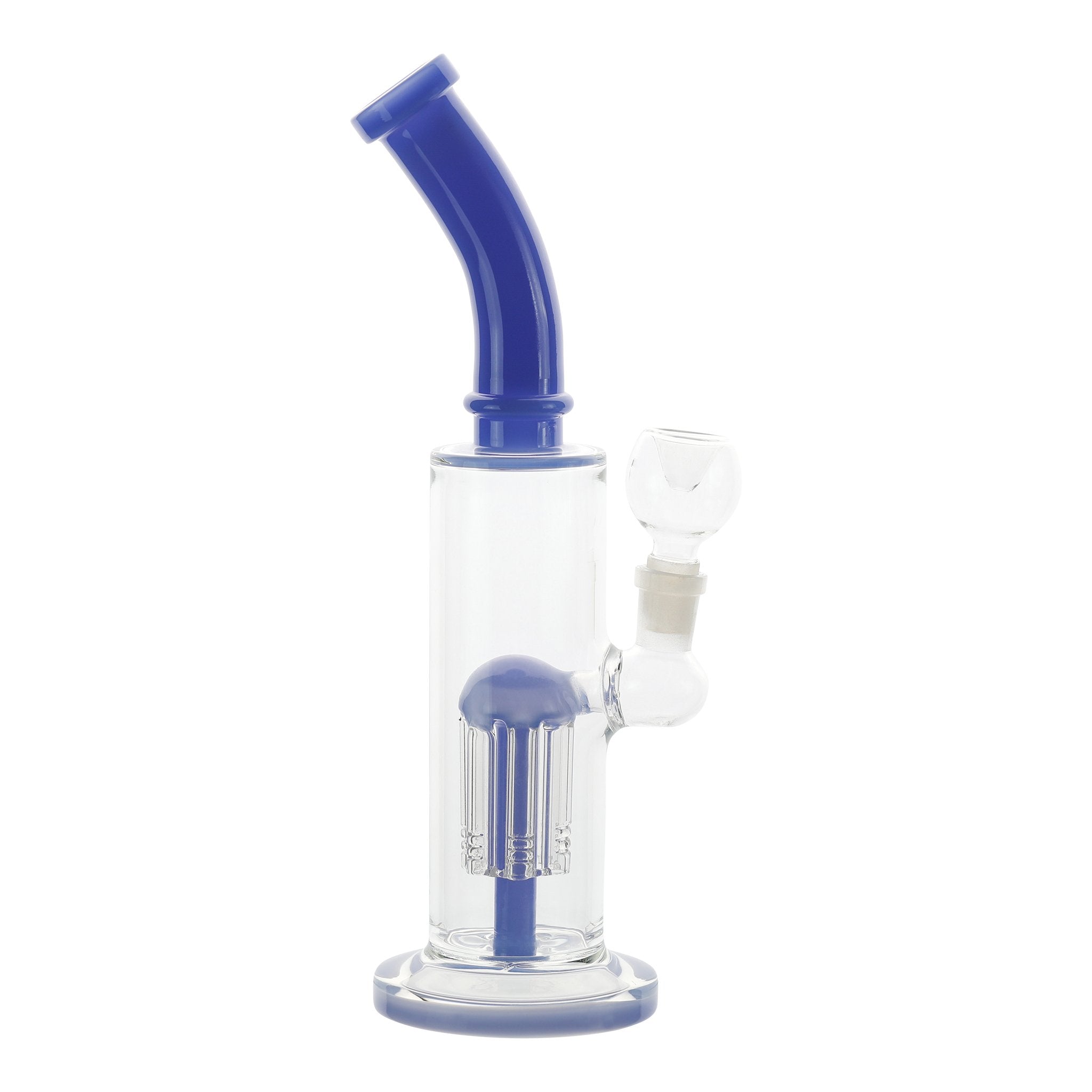Ambient Colored Single Barrel Bong - 11 inches