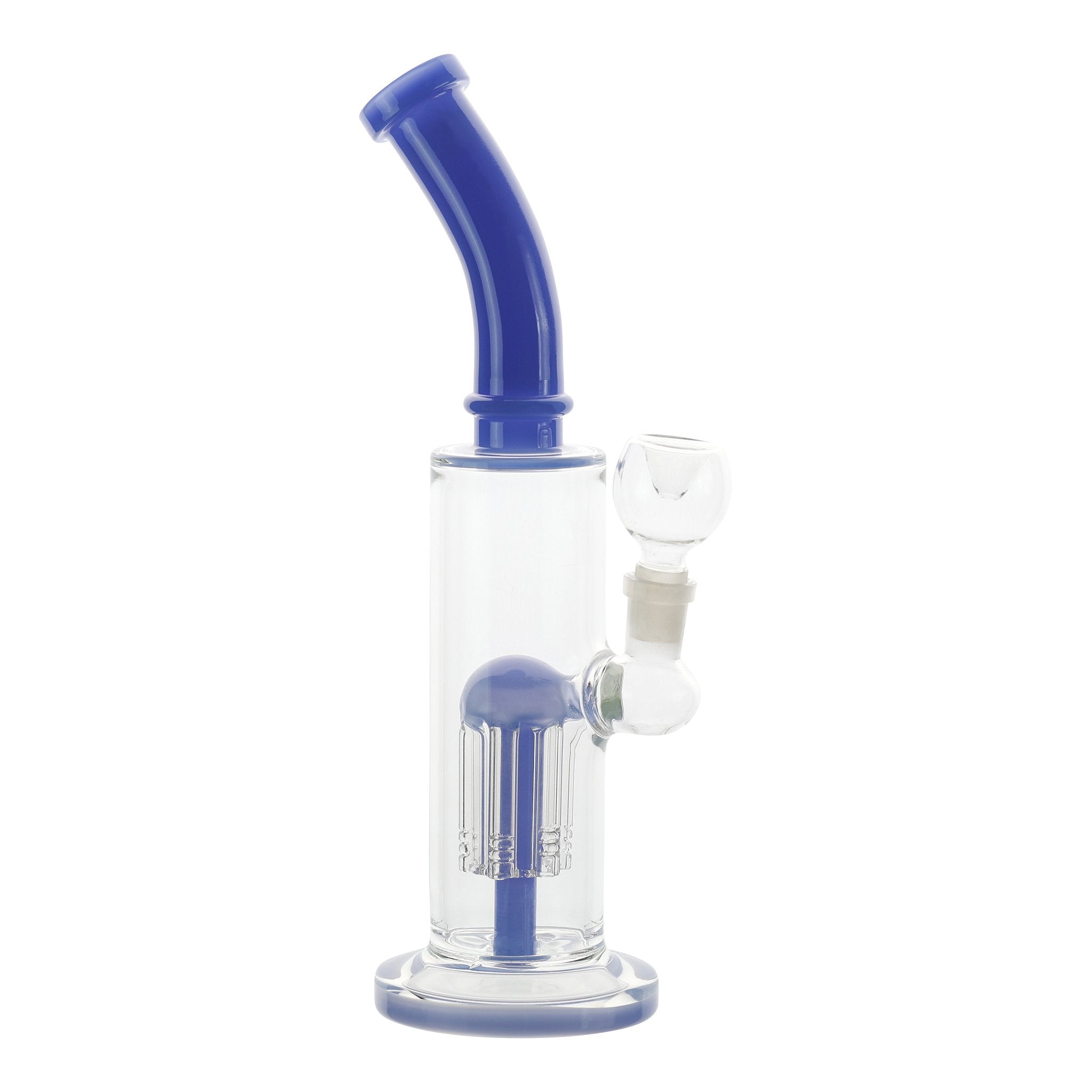 Ambient Colored Single Barrel Bong - 11 inches - Image 2