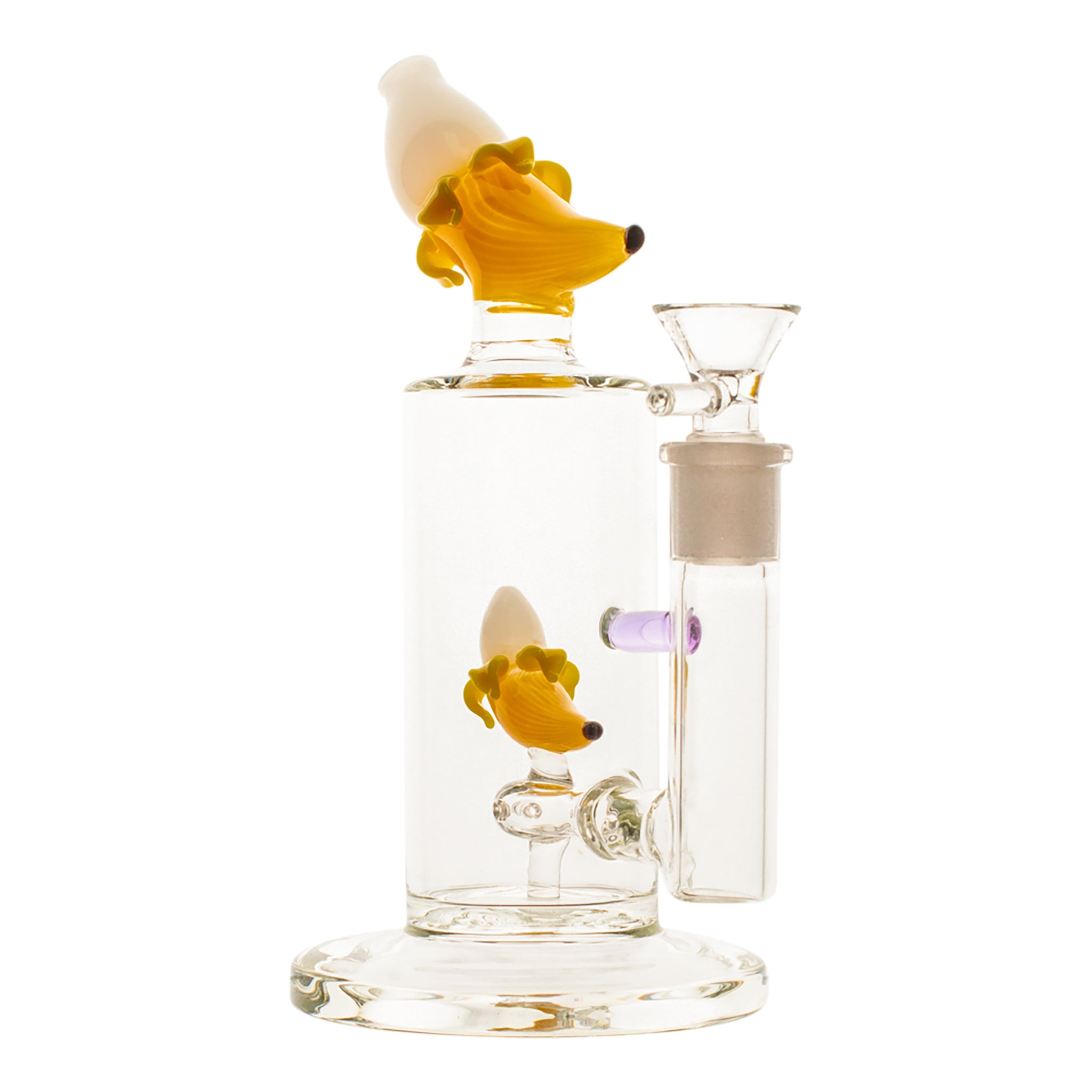 Banana Split Perc Bong - 9in
