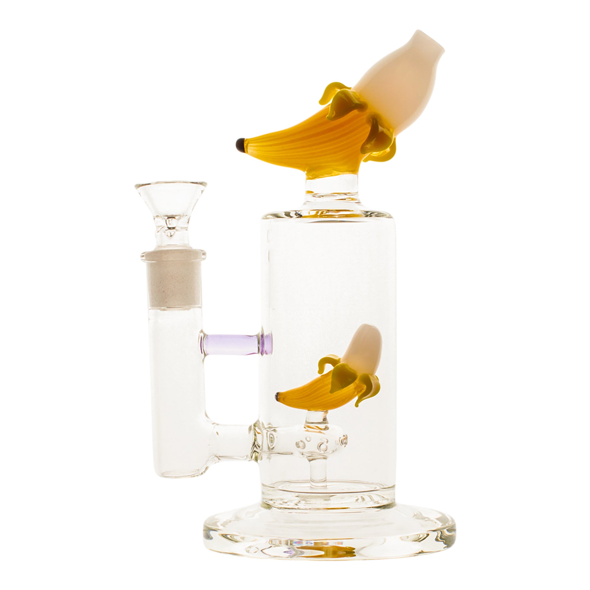 Banana Split Perc Bong - 9in - Image 3