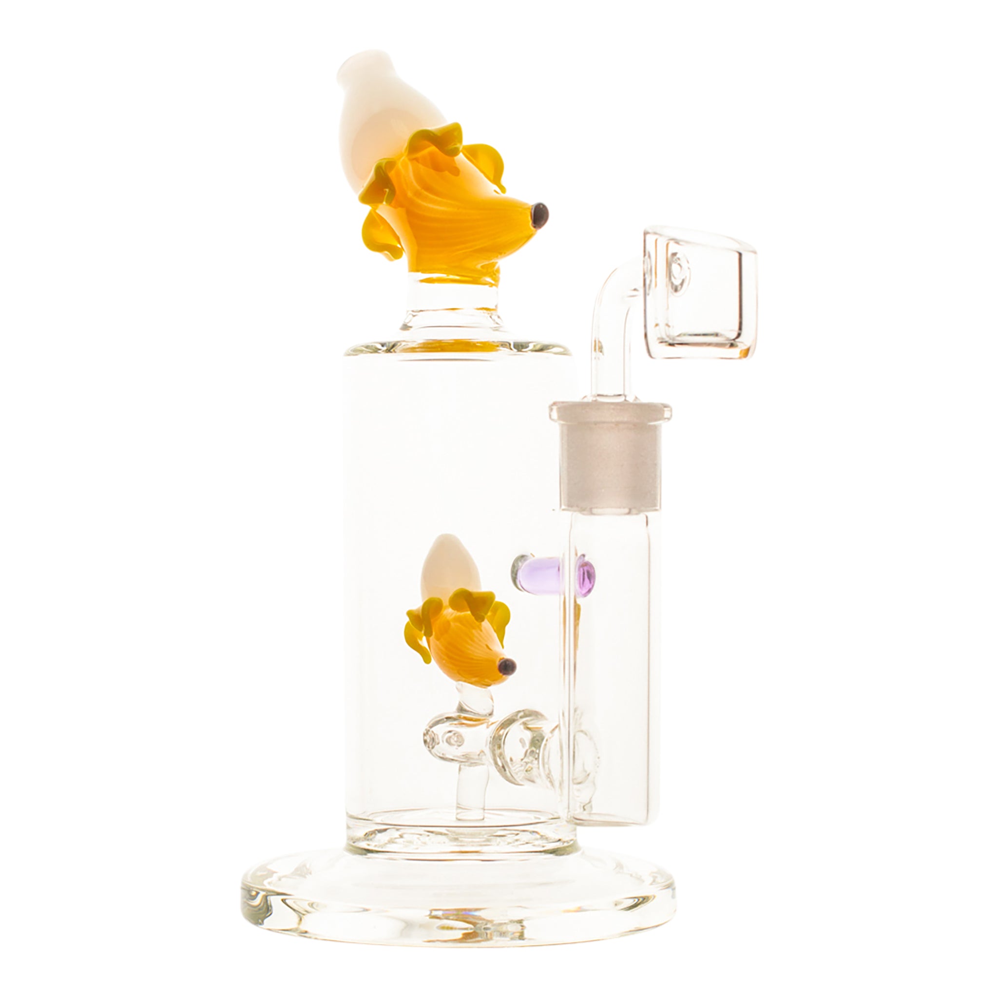Banana Split Perc Bong - 9in - Image 2