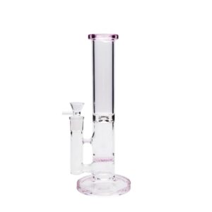 Banded Honeycomb Perc Bong - 10in