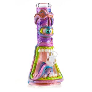 Barnacle Sludge Monster Bong - 13in