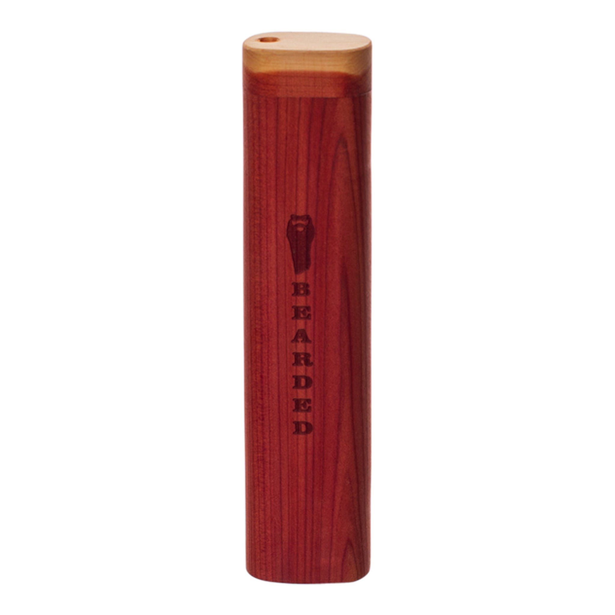 Bearded Wood Chillum Case - 4in - Image 5