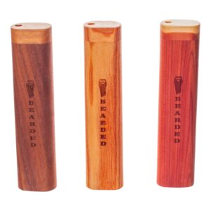 Bearded Wood Chillum Case - 4in