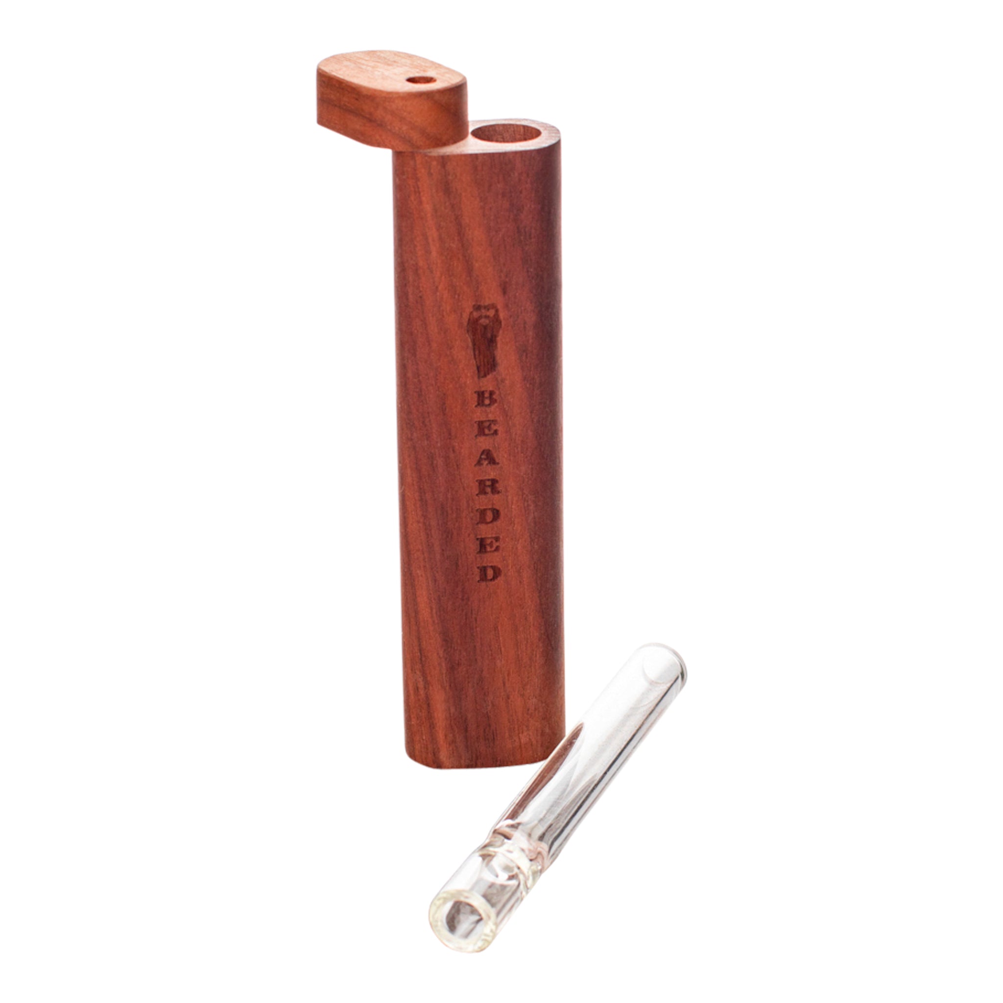Bearded Wood Chillum Case - 4in - Image 4