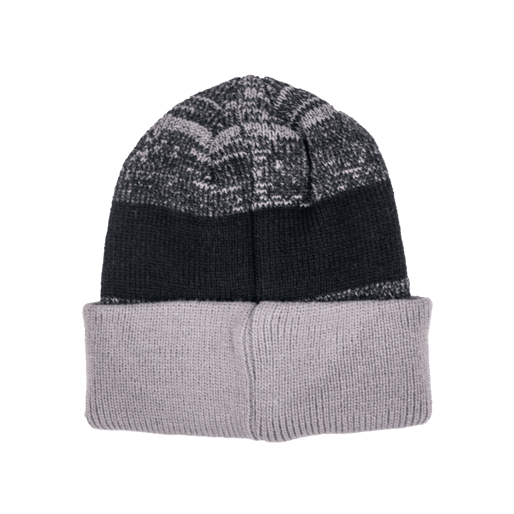 Black and Grey Highlife Leaf Beanie - Image 4