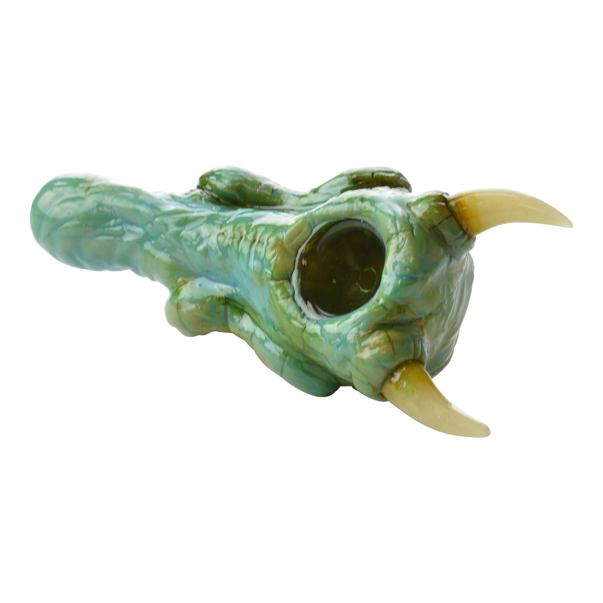 Blue Demon Spoon Pipe - 4in - Image 3