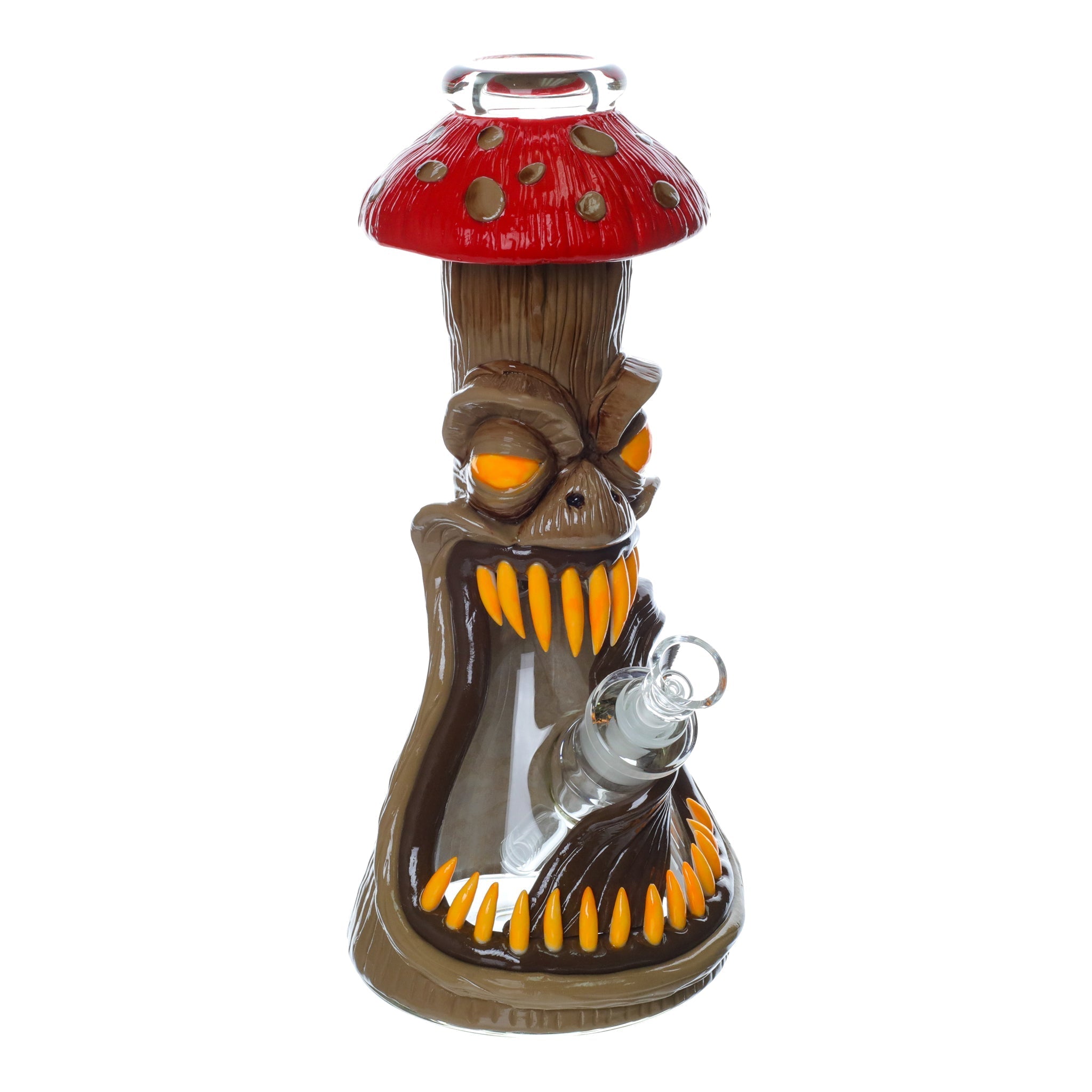 Brown Shroom Monster Bong - 13in - Image 2