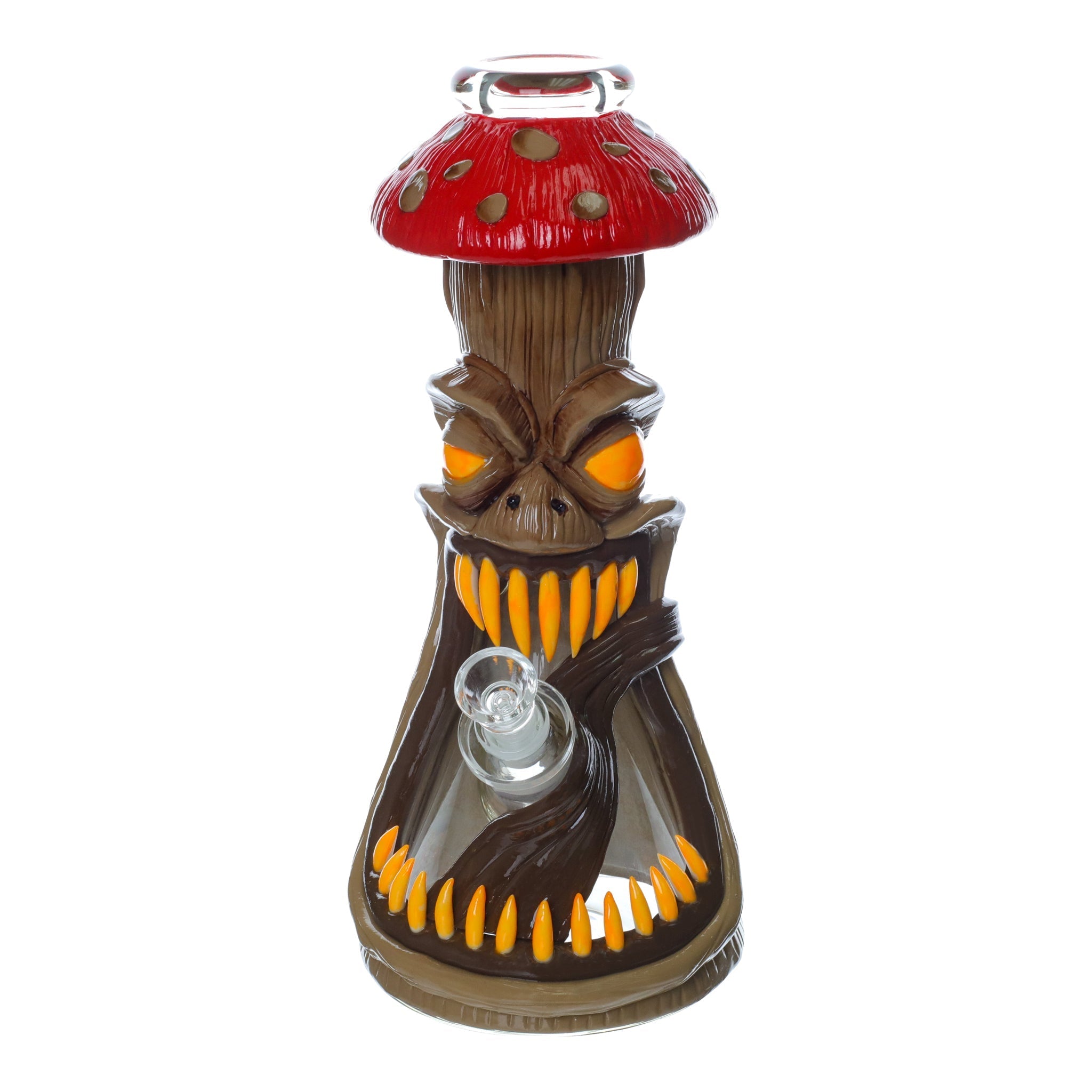 Brown Shroom Monster Bong - 13in